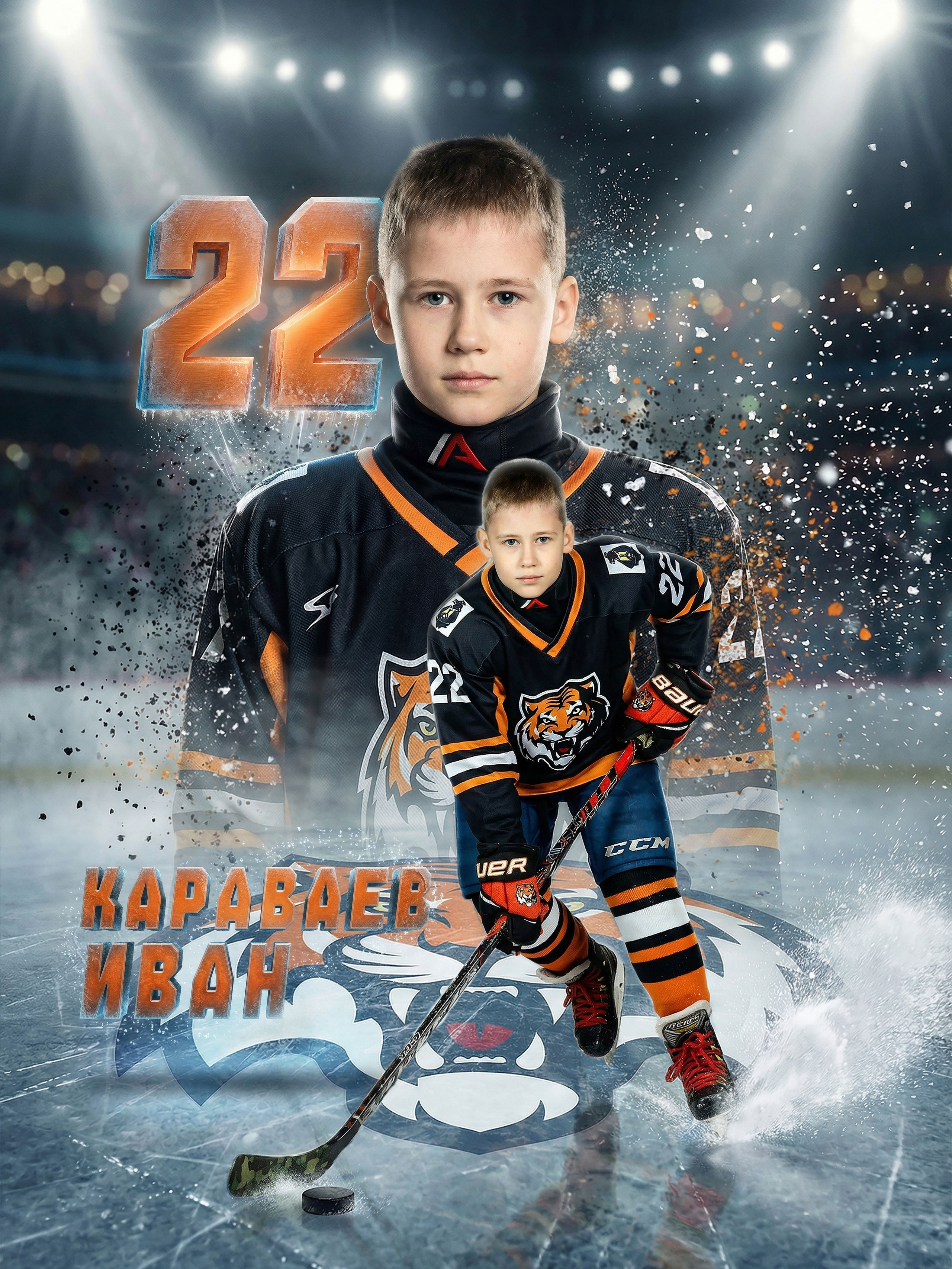 Хоккей. Sosnovsky Posters — постеры по фото на заказ