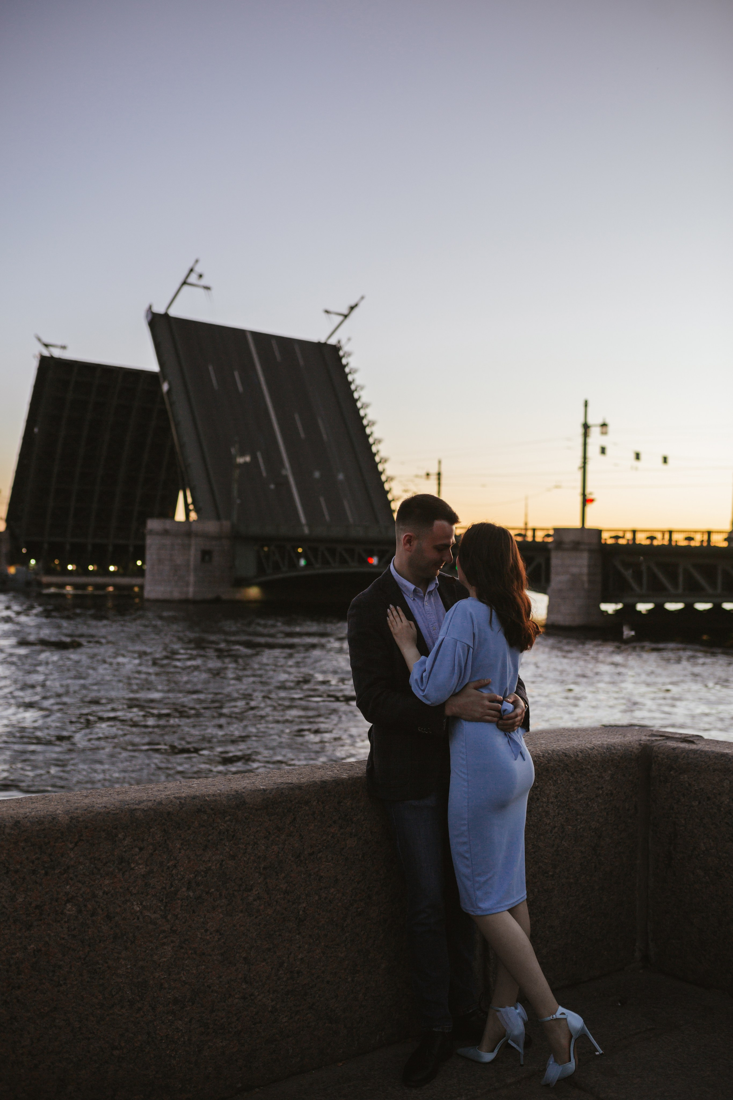 Разводные мосты. Свадебный и женский фотограф в Санкт-Петербурге Муртеева Екатерина