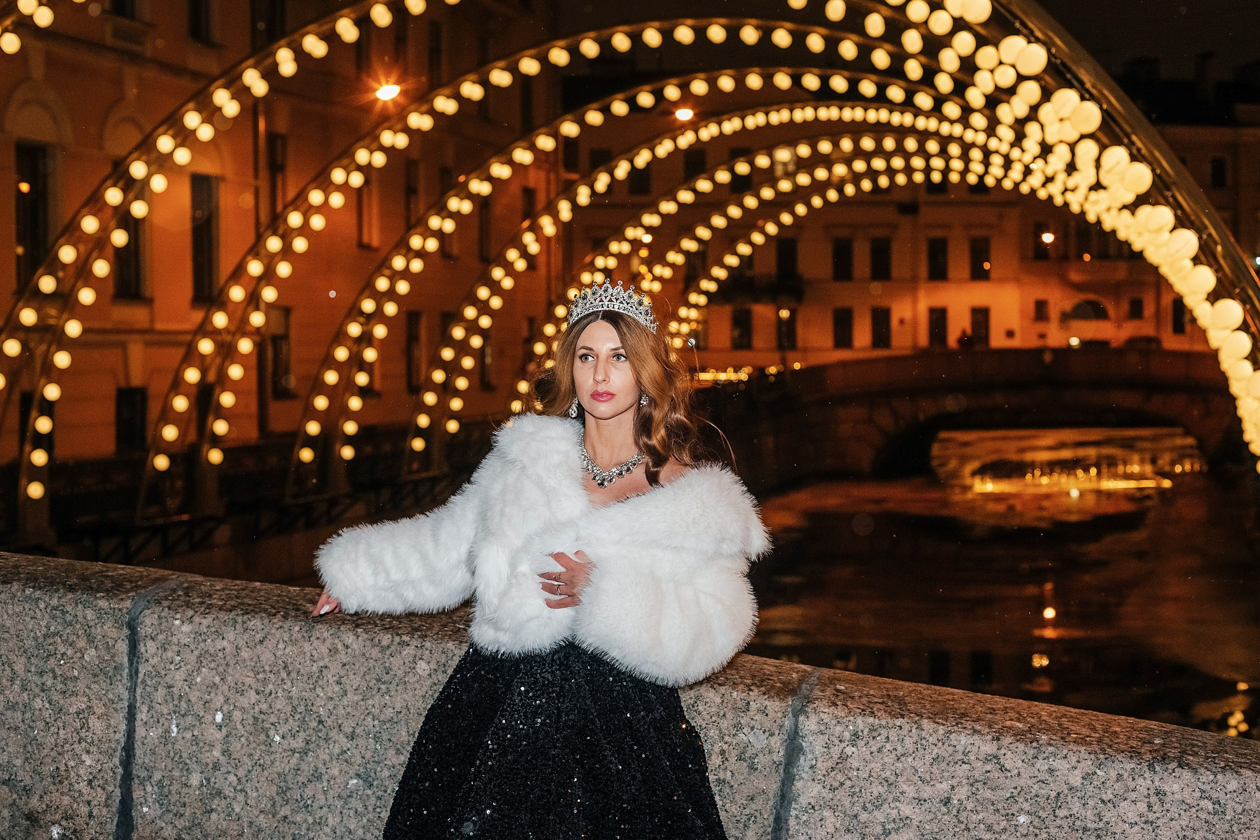 Новогодняя роскошь в Санкт-Петербурге. Семейный фотограф Любовь Саркеева