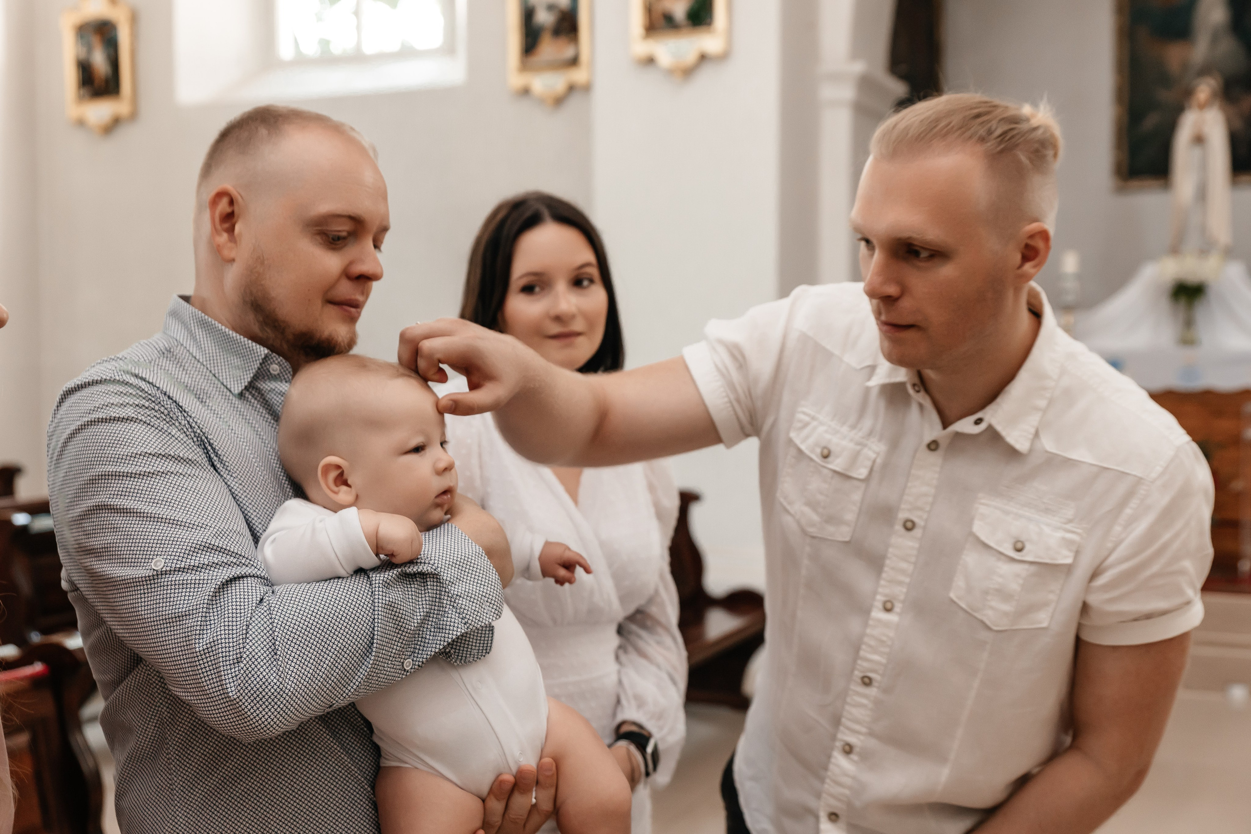 Крещение Адама. Семейный фотограф Минск Усова Ольга