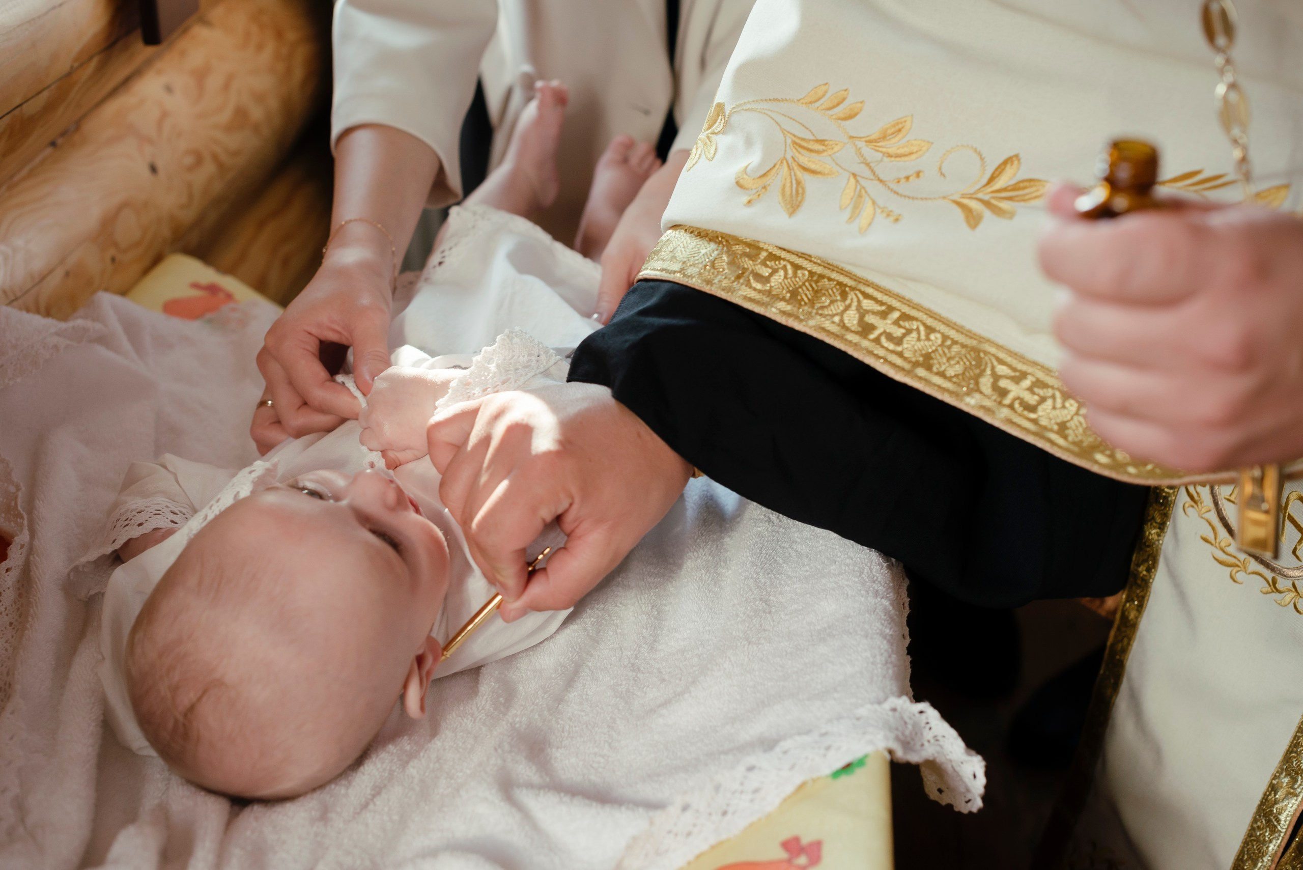Таинство Крещения. Фотограф Дарья Семина