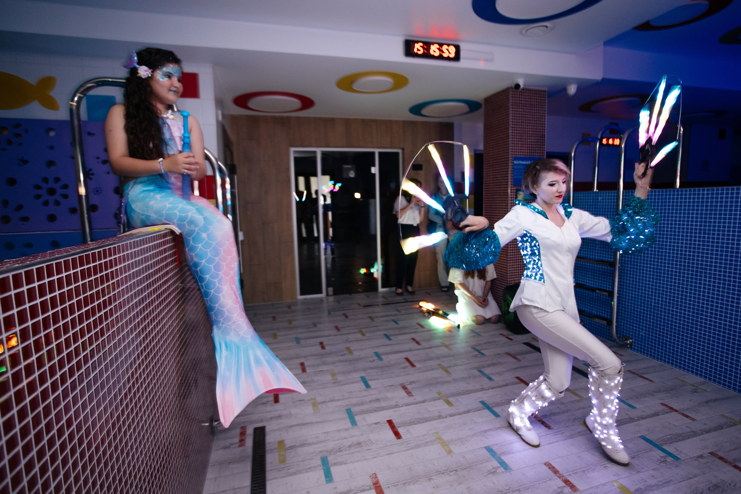 Открытие бассейна. Фотограф в Иркутске