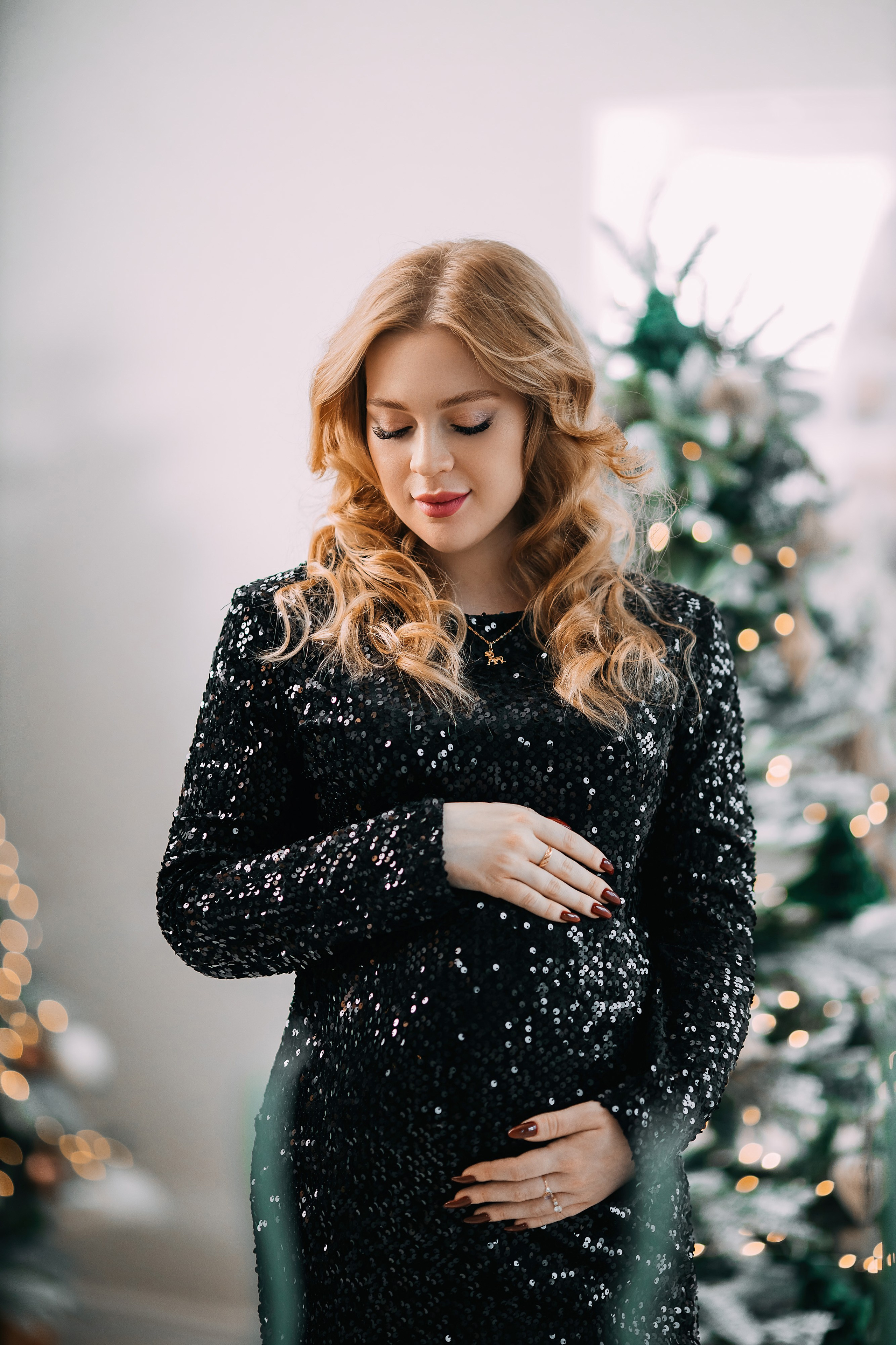 Беременность НГ 2023. Семейный и детский фотограф в Пскове и Санкт-Петербурге Яна Калинина