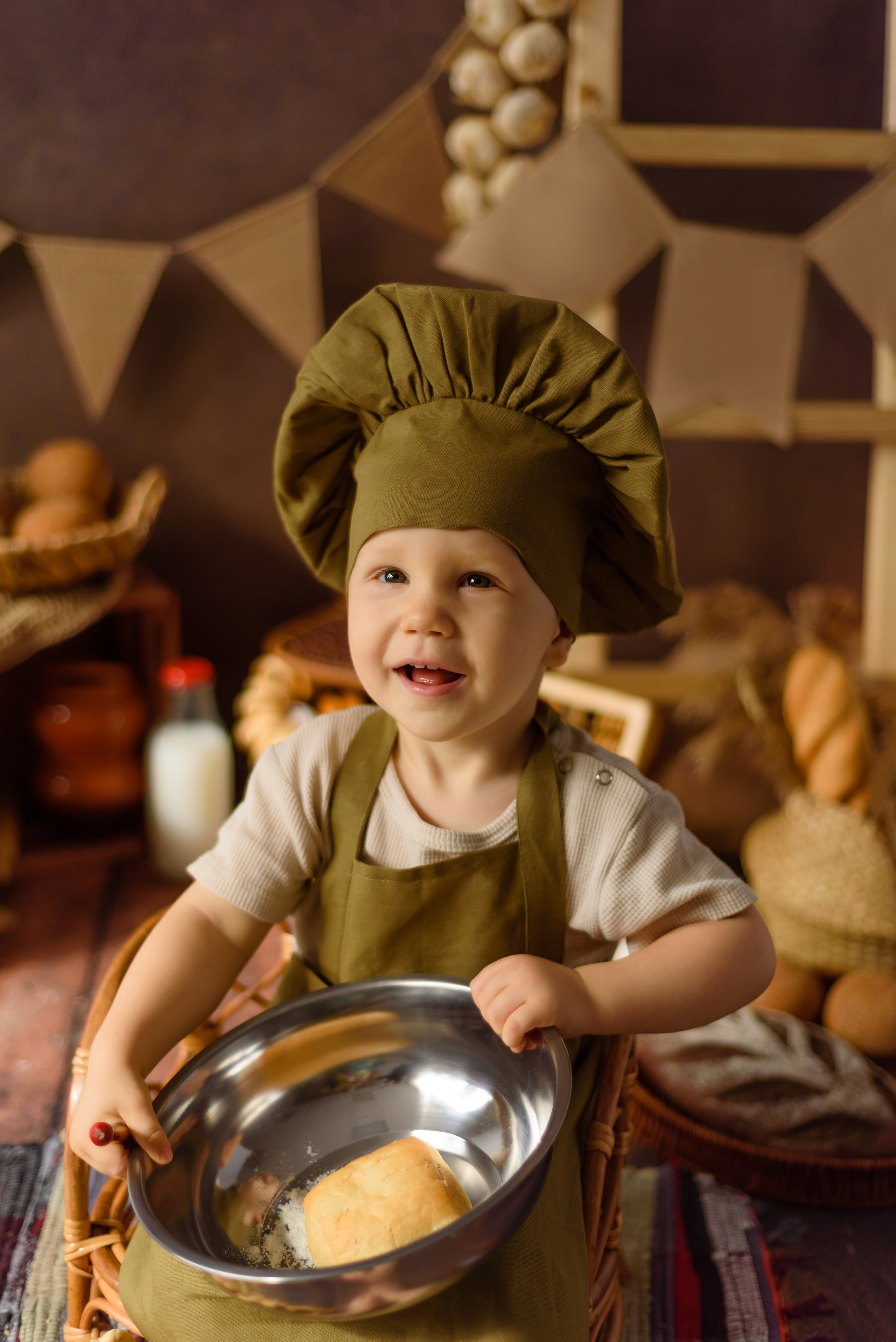 Фотопроект «Пекарь». Детский Фотограф |Фотограф на годик в Брянске Ирина Романова