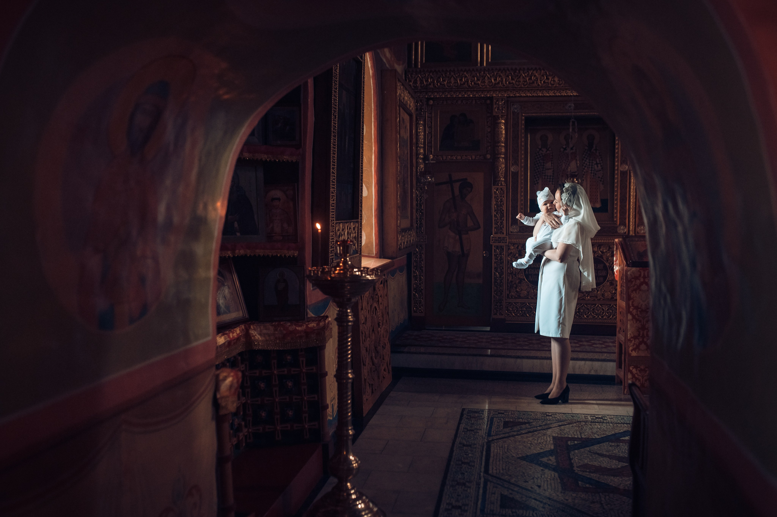 Таинство Крещения Спасо-Преображенский Храм. Семейный фотограф Олеся Батурина Рязань