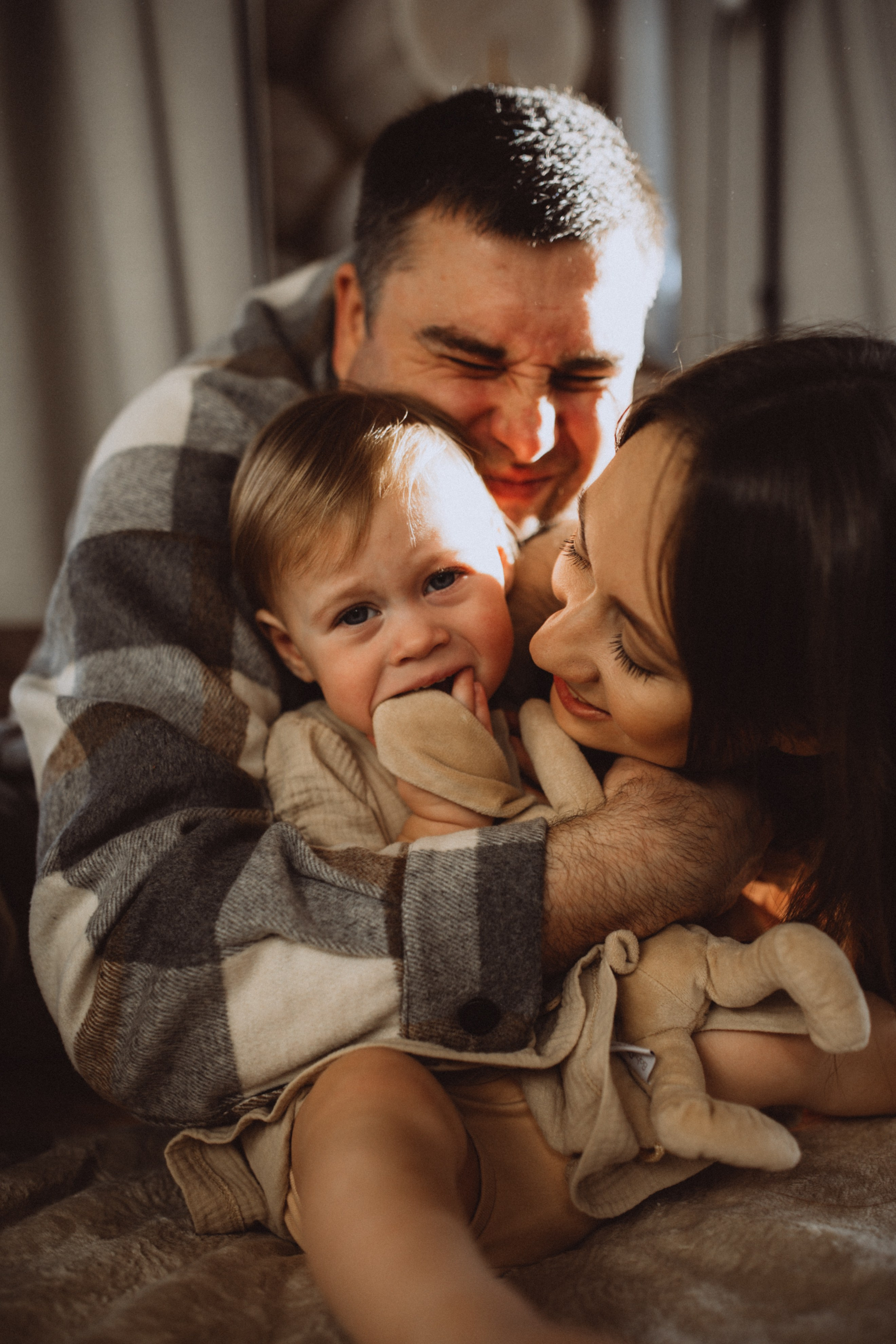 Галя, Саша и Милана. Семейный фотограф в Москве и Люберцах Юлия Гуськова