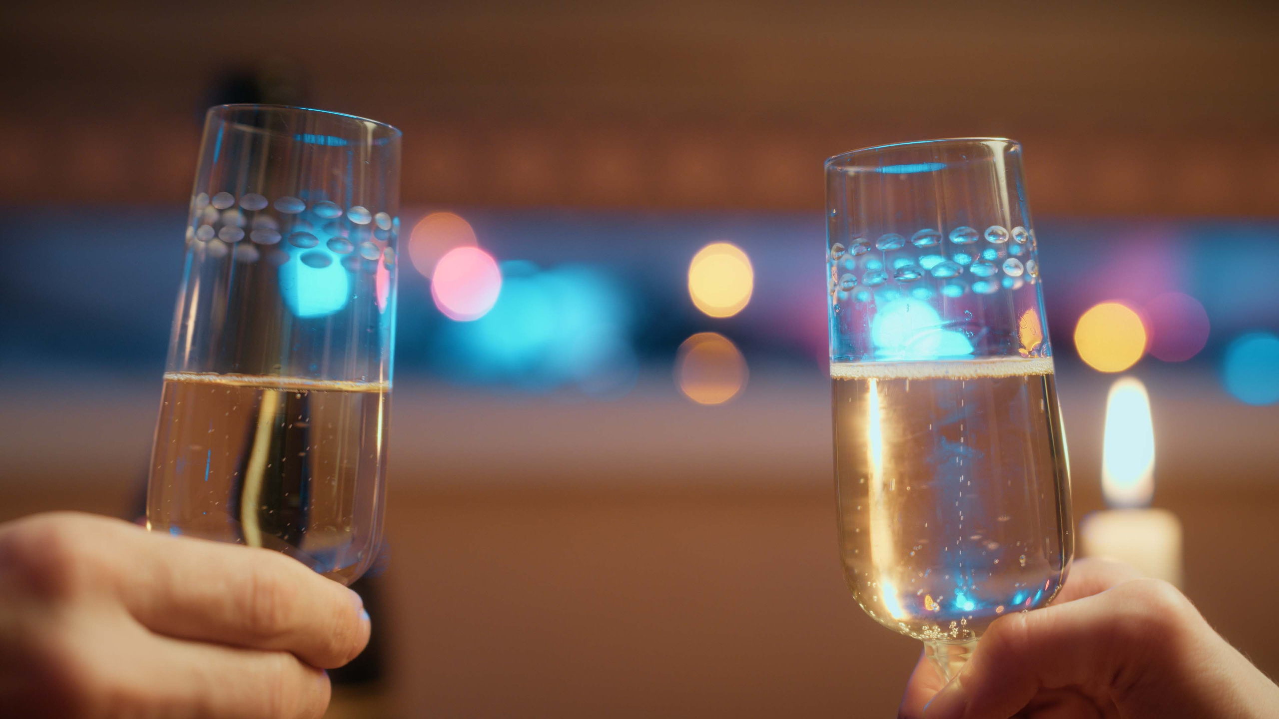 Новогодняя история. Цветокоррекция видео