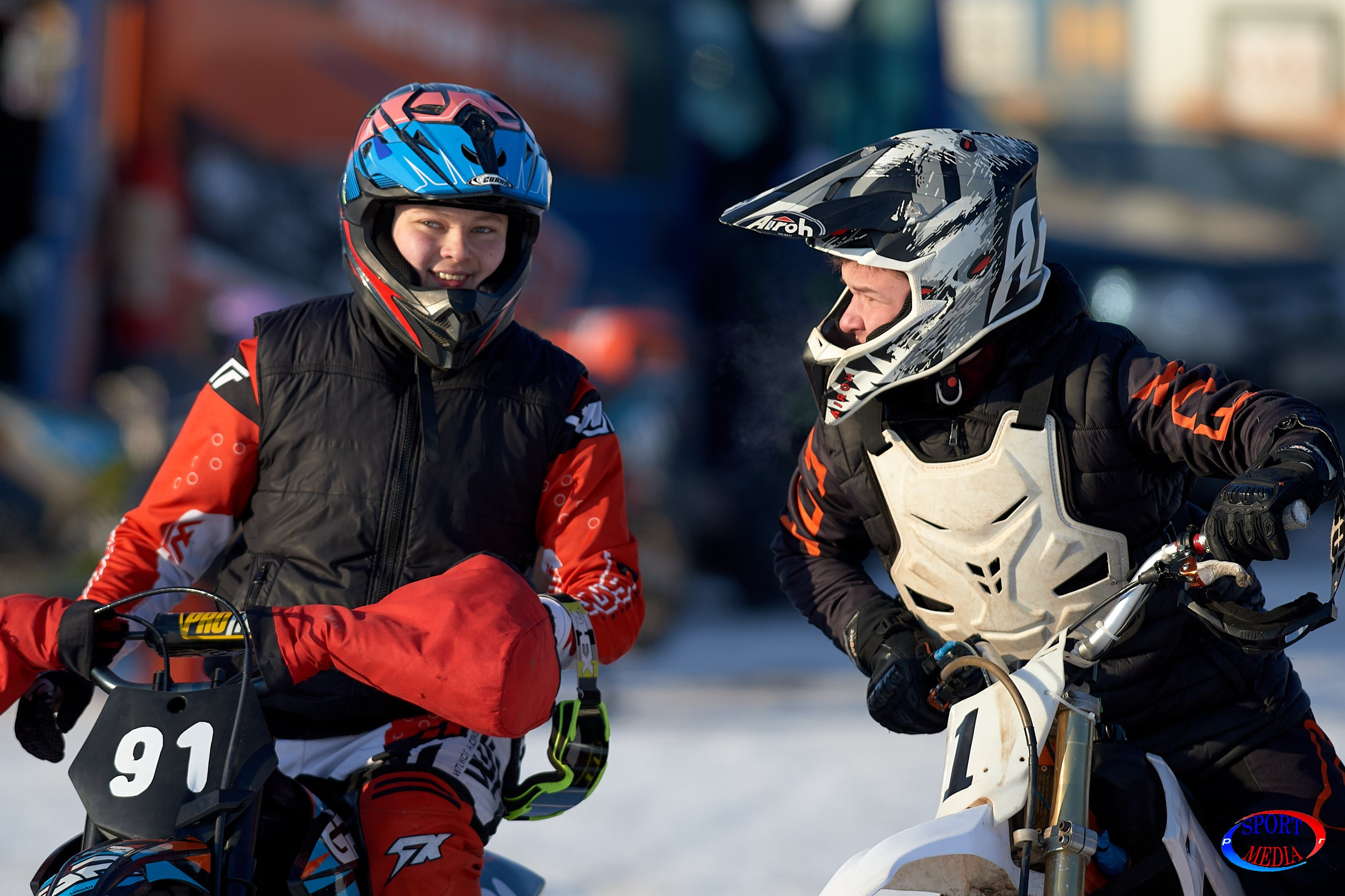 3 этап Кубка Удмуртской Республики по мотокроссу. Воткинск 23.02.2025. Спортивный репортажный фотограф в Ижевске Сергей Мерзляков
