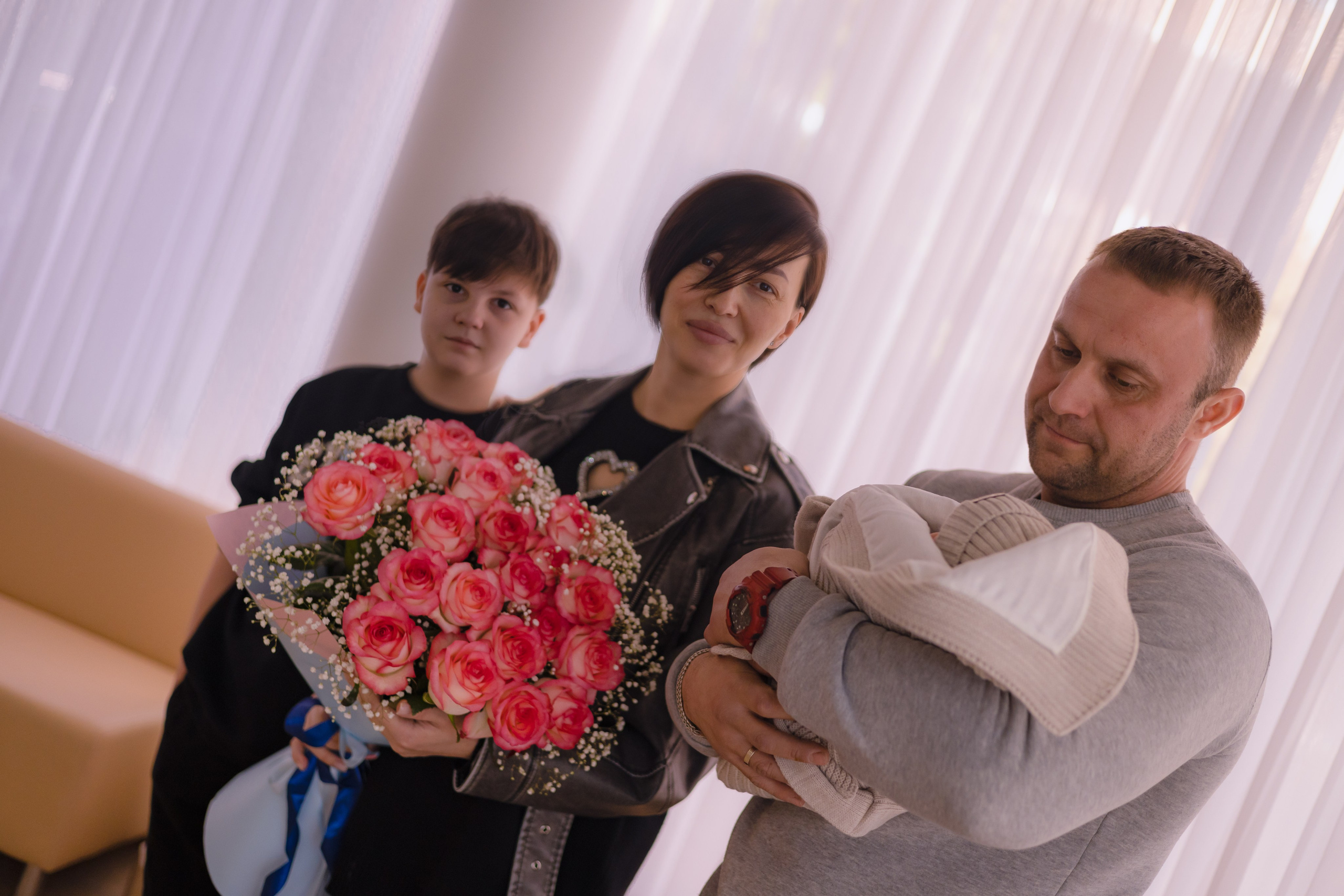 Выписка Даниила. Детский и семейный фотограф Евгения Вахнеева Москва Зеленоград