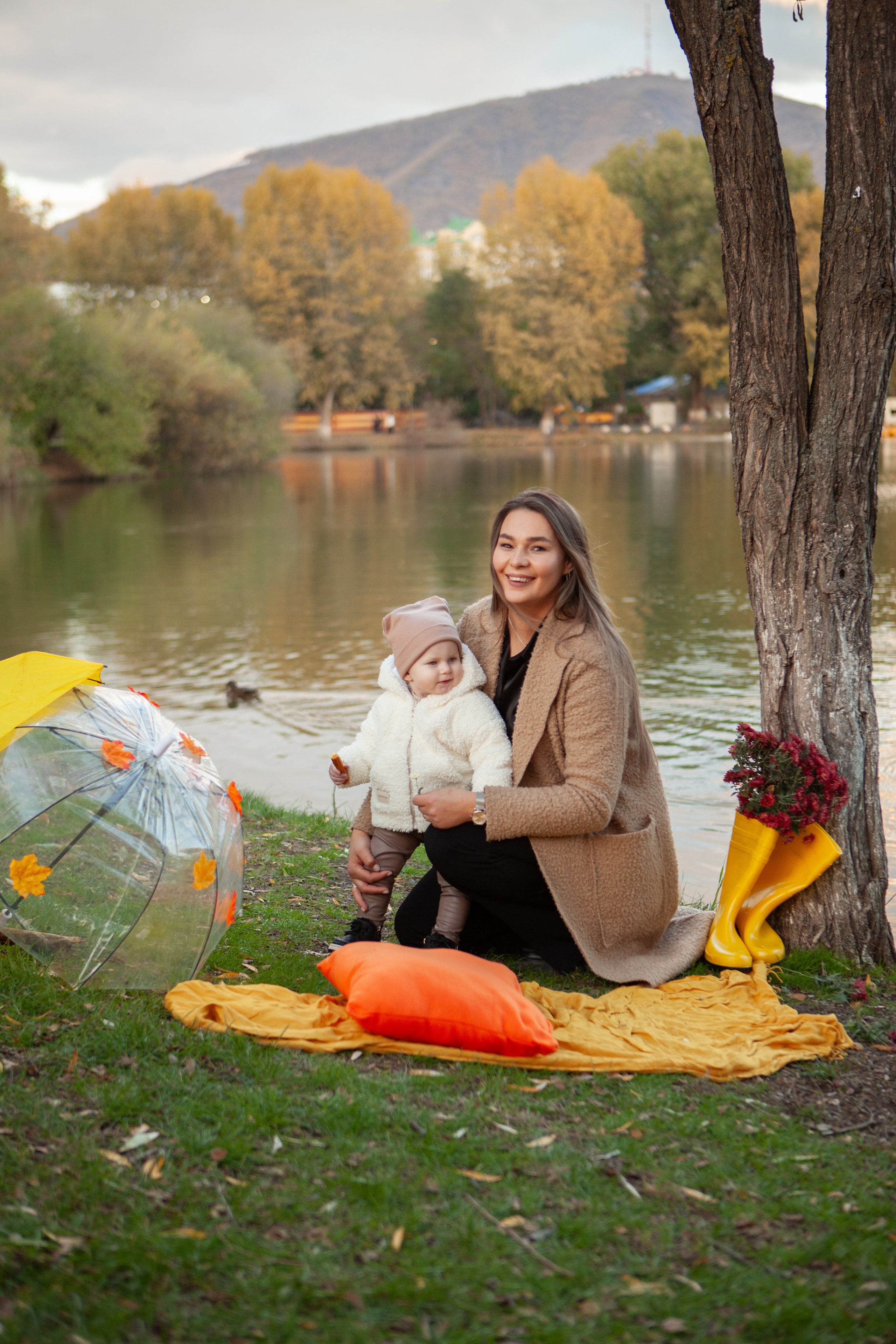 Семейная осенняя фотосессия. Фотограф Ставрополь Пятигорск Елизавета Дарина