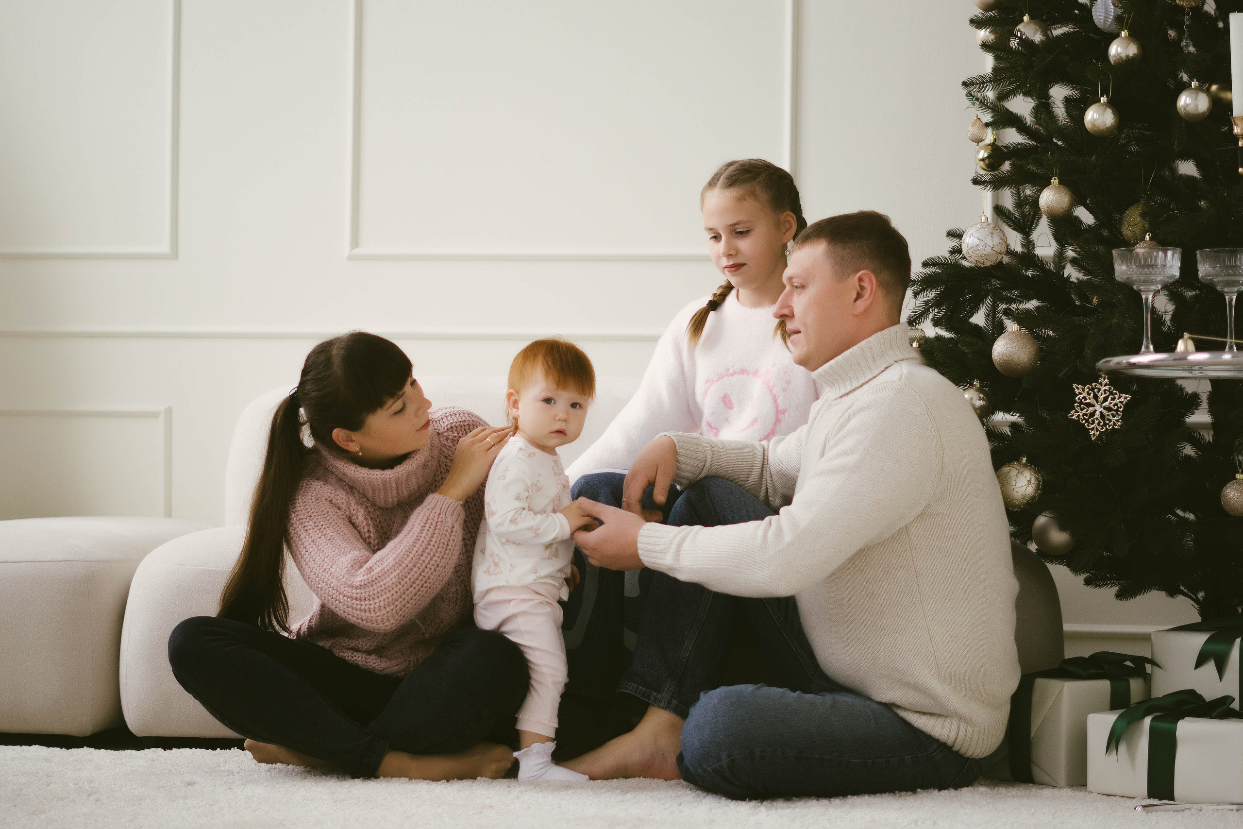 Новогодняя, семейная и уютная. Фотограф в Липецке и Москве Рыкова Юлия
