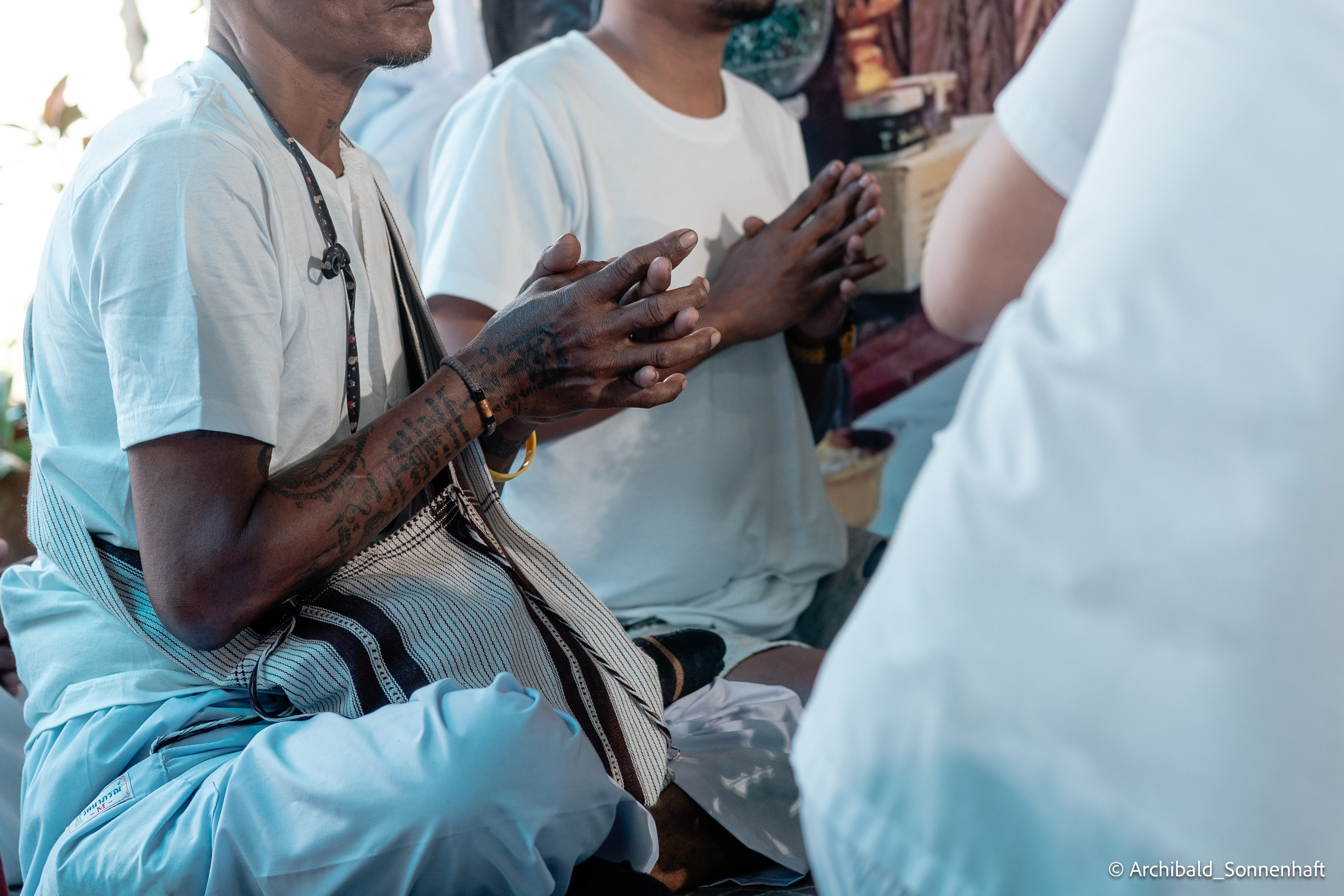 Thai monk. Photographer in Guangzhou, China. Archibald Sonnenhaft