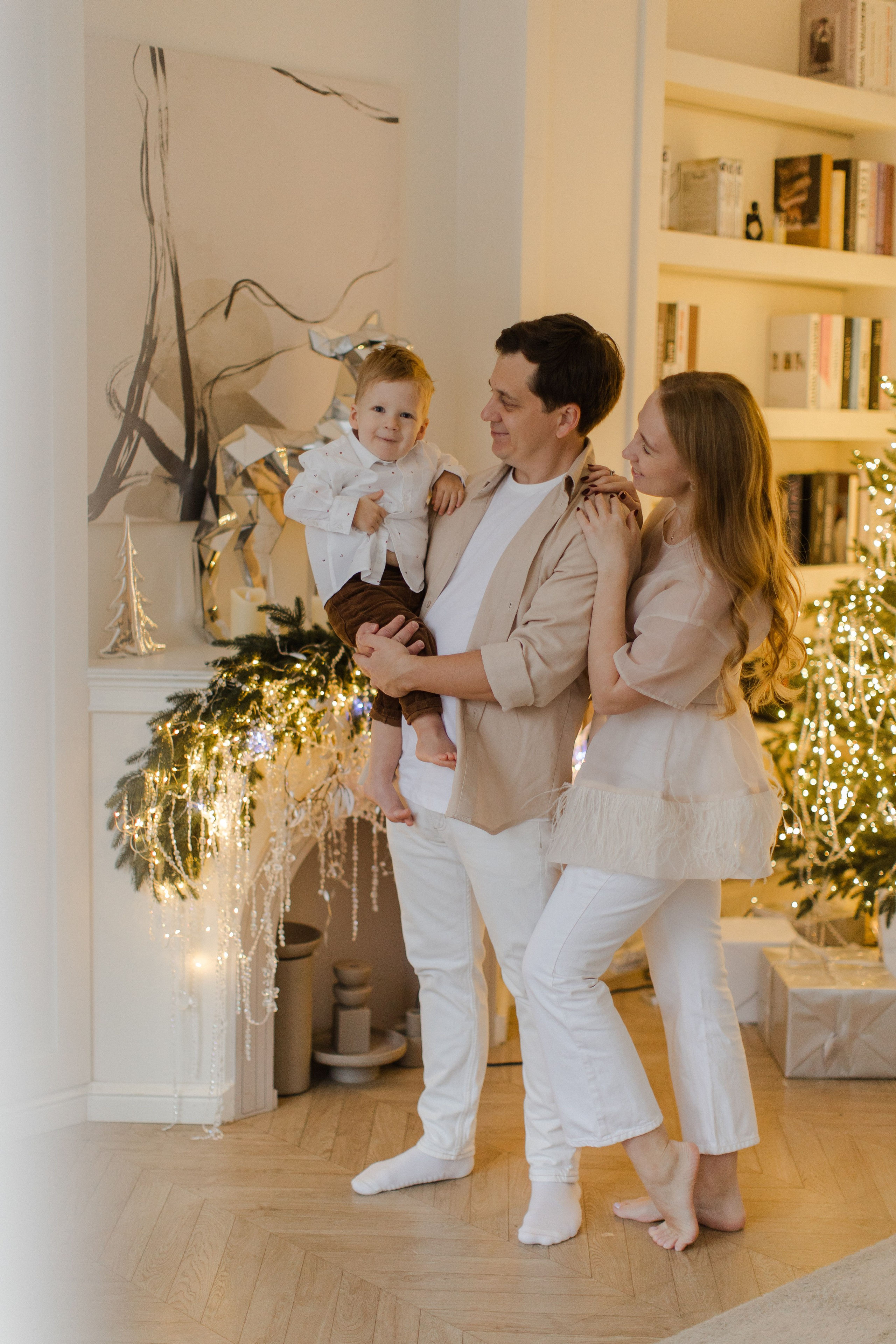 Катя с семьей. Семейный и детский фотограф в Москве Кузьмина Мария