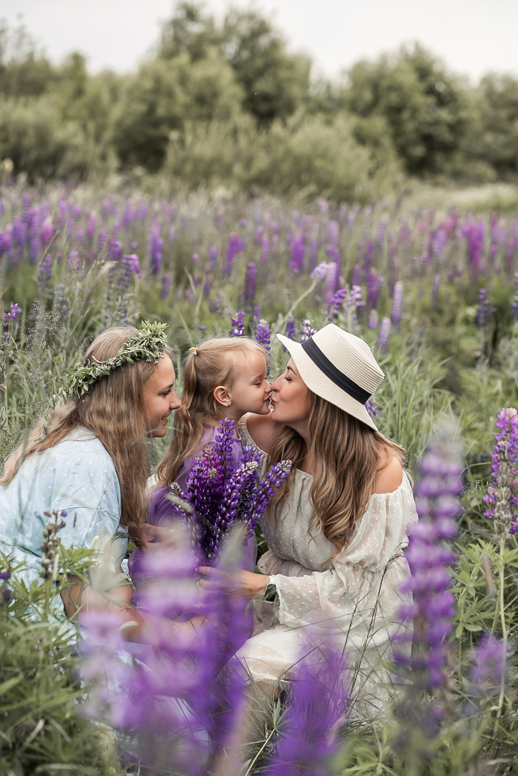 Екатерина, Алена и Анастасия. Свадебный и семейный фотограф в Колпино и СПб Юлия Папанова