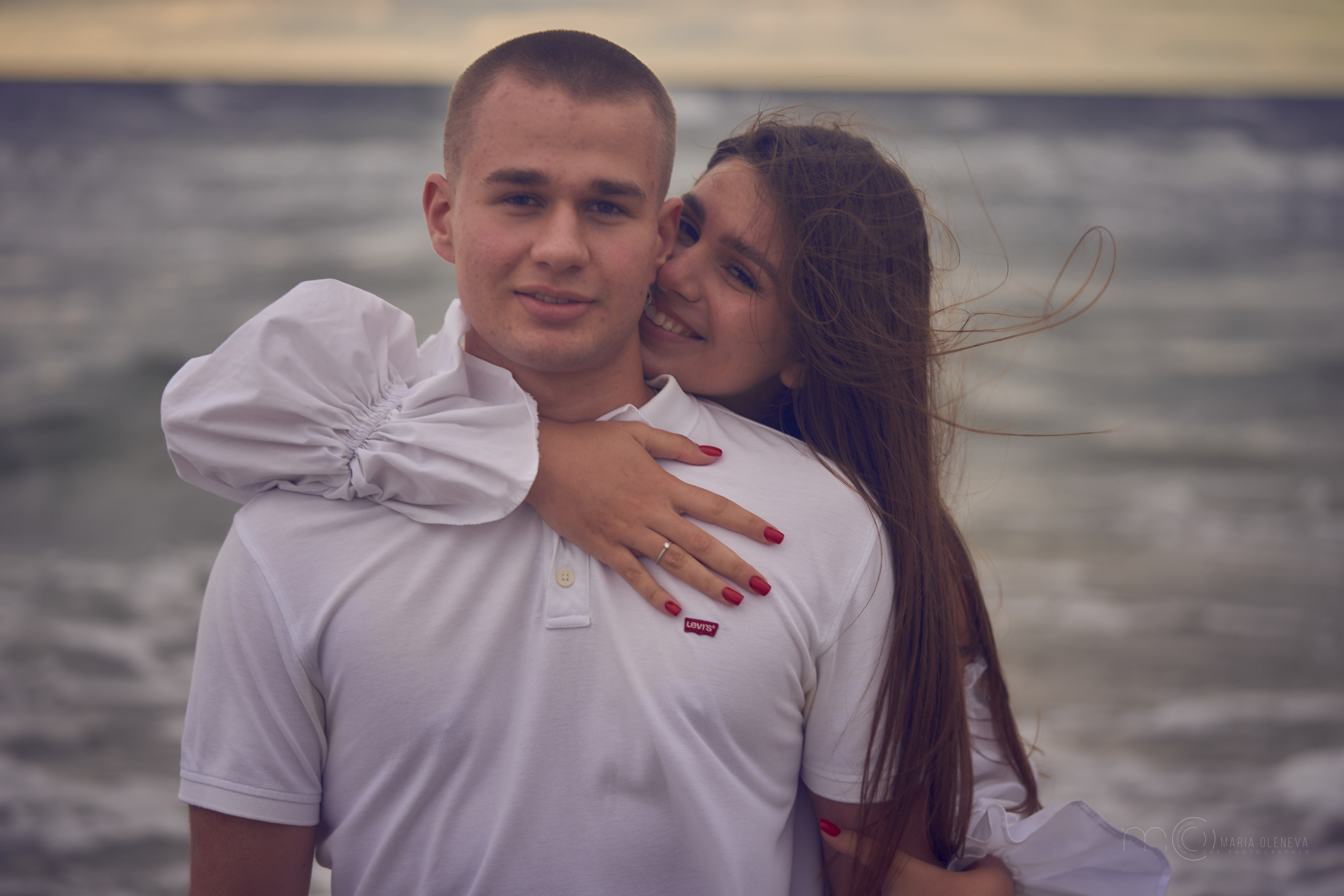 У моря. Фотограф Мария Оленева