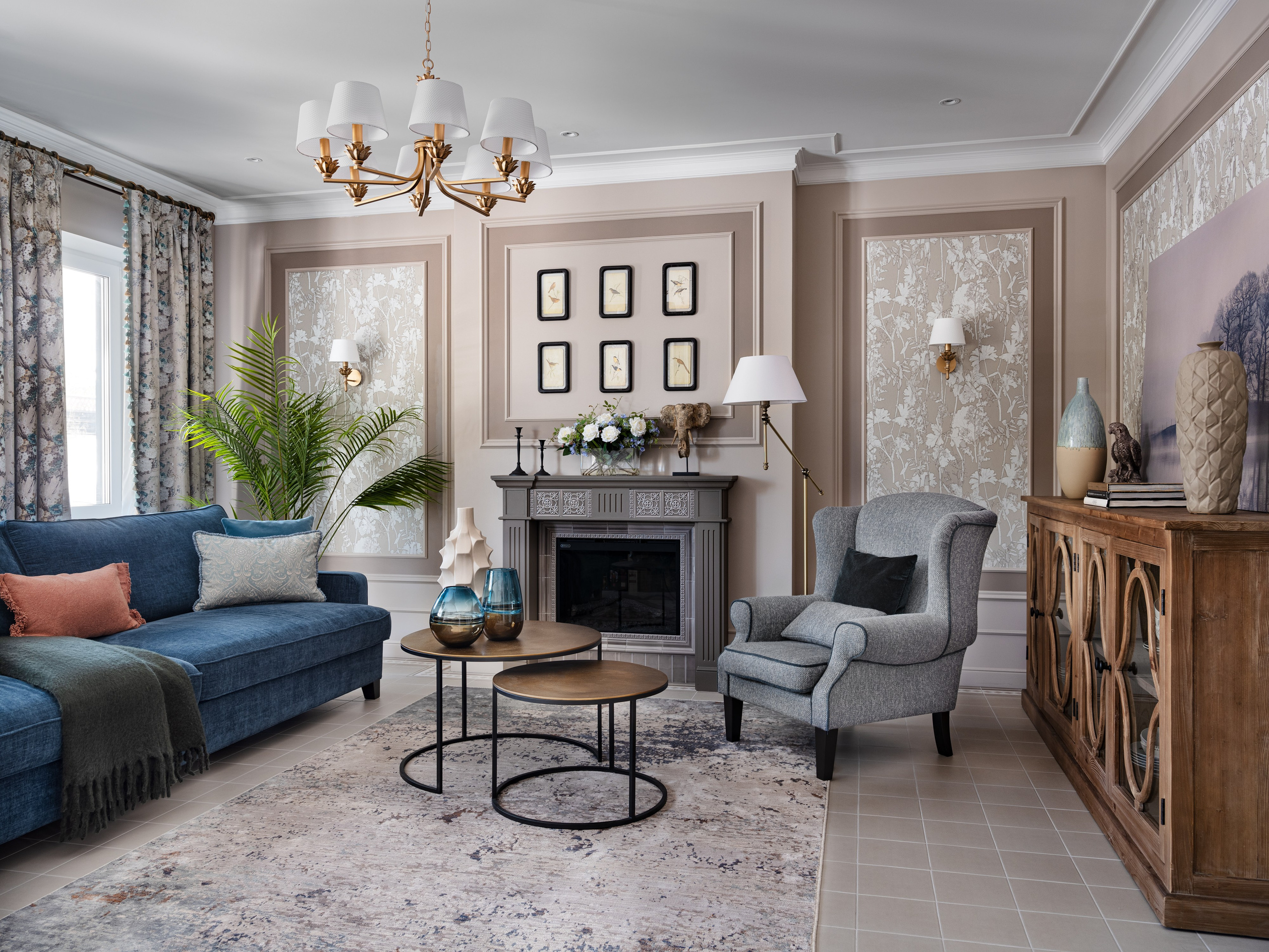 Загородный дом в классическом стиле. Фотограф Наталья Вершинина