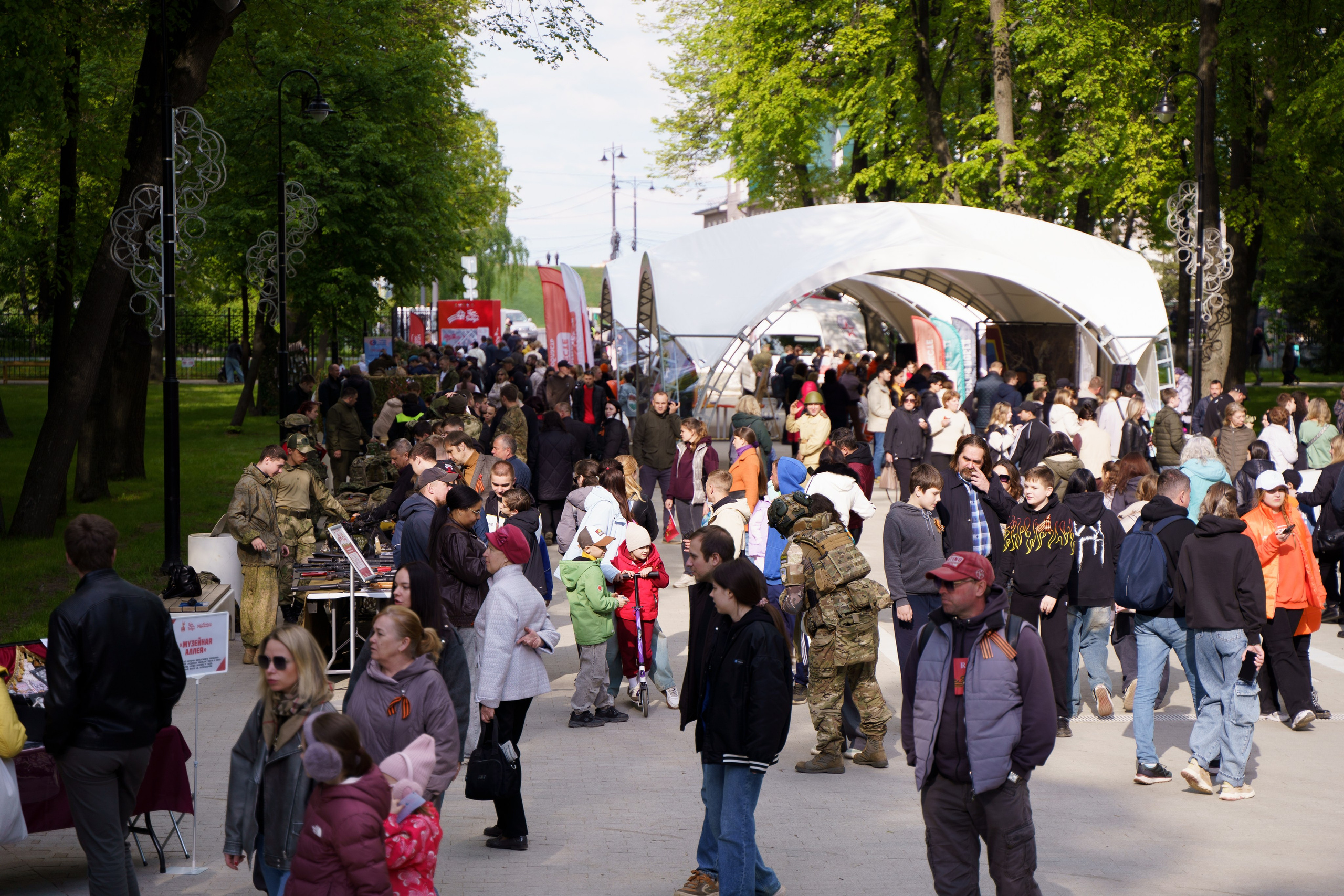 «Парк Победы» 9 мая 2025. Фотограф Надежда Погребняк | Рязань | Москва