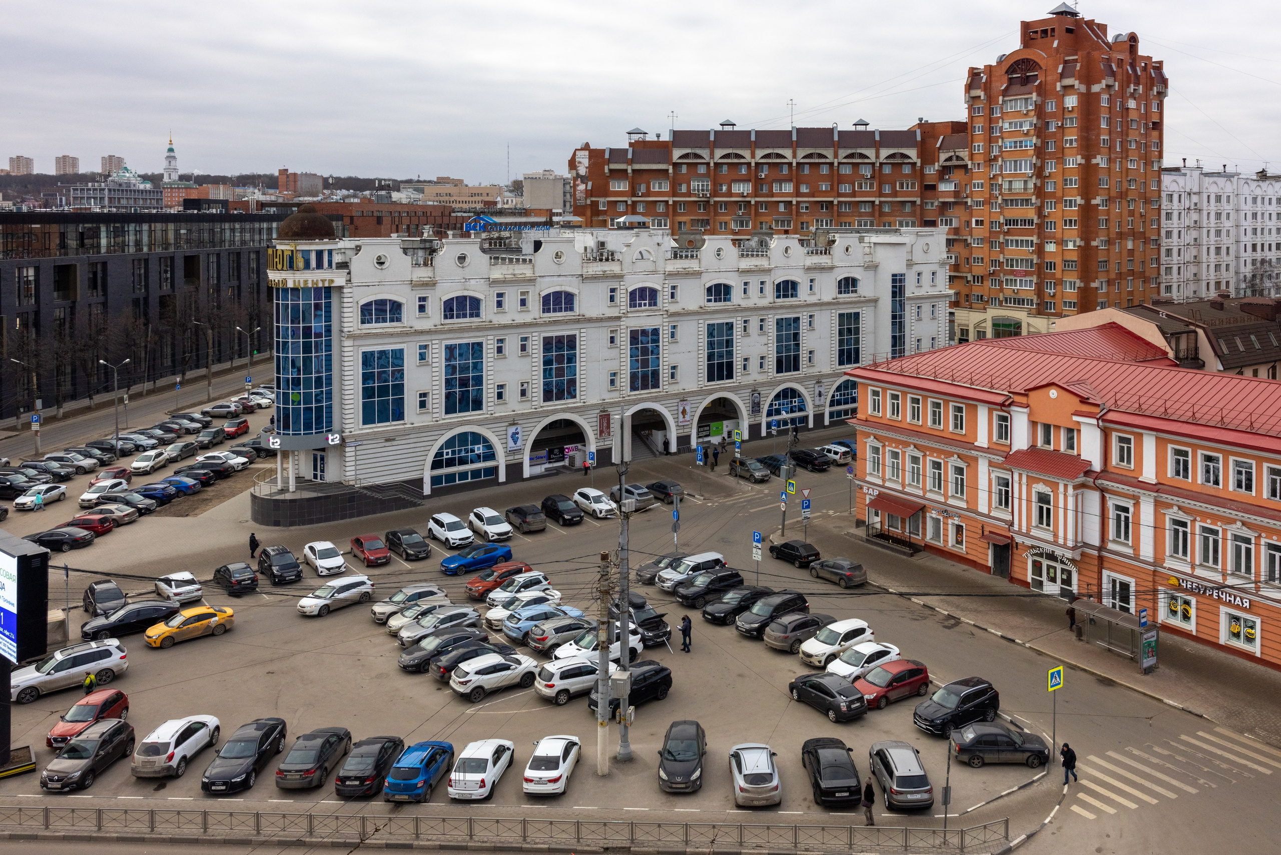 Виды на центр Тулы из СК Рояль. Фотограф в Туле Крупский АнДРей. Фотостудия «КАДР71» в Туле