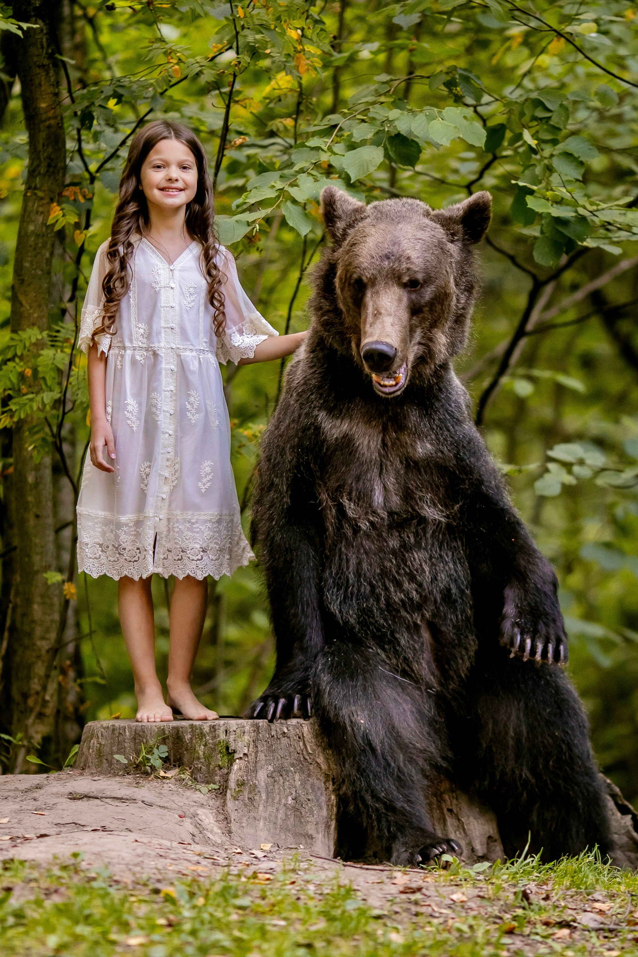 Съемка с медведем. Фото и видео Москва, Московский. Свадебный фотограф, видеограф, фотосессии, видеосъемка
