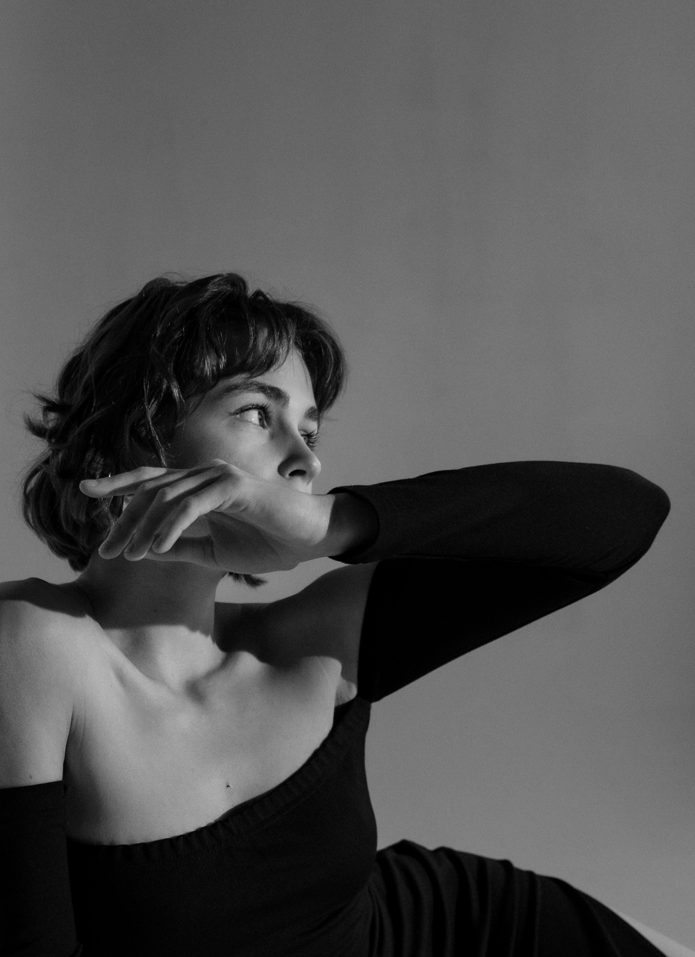 Портретная фотосессия в студии Санкт-Петербурга для Марии. Светлана Гопанюк. Портретный фотограф. Санкт-Петербург. СПб