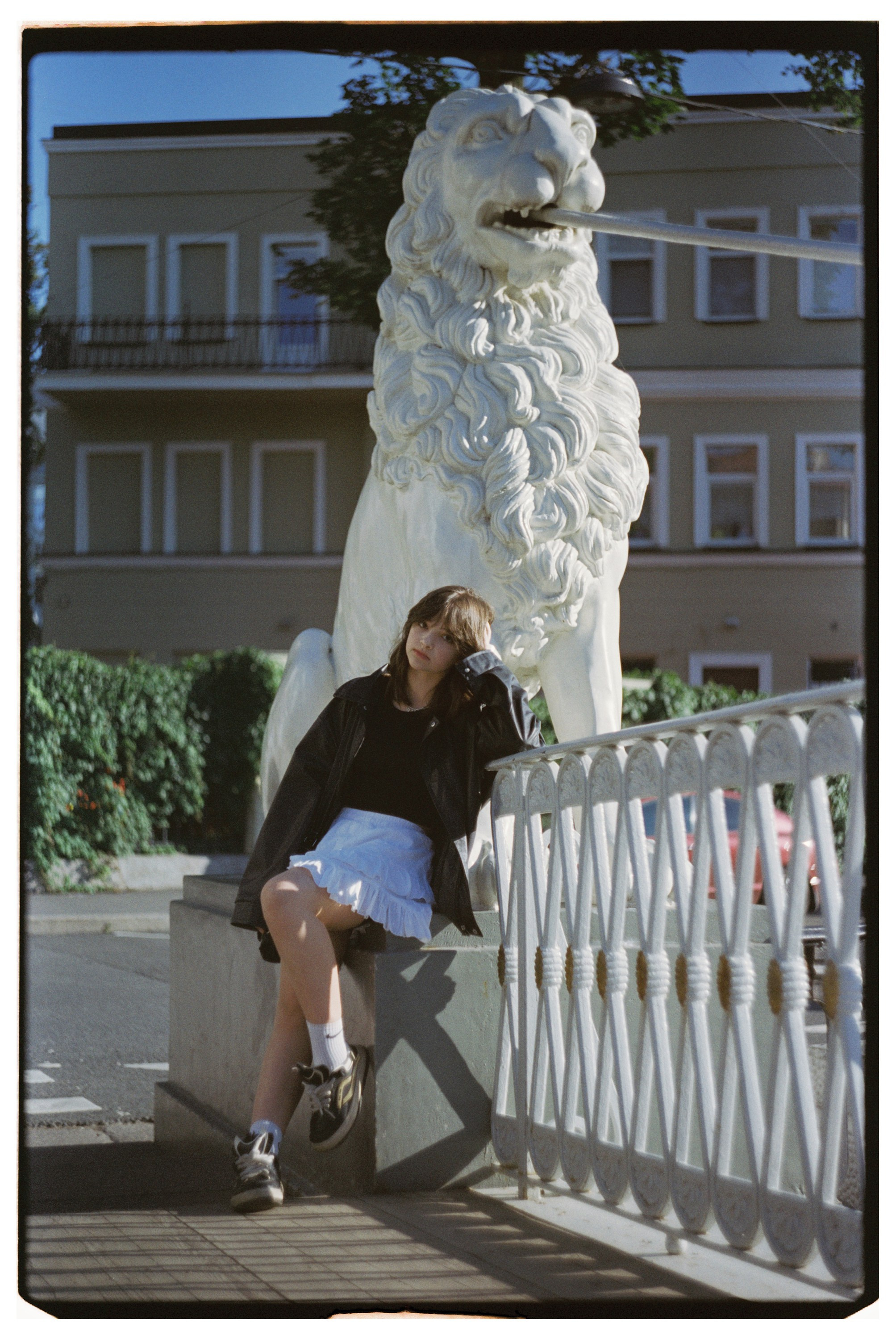 Прогулочная фотосессия на плёнку для Лены в Санкт-Петербурге. Светлана Гопанюк. Портретный фотограф. Санкт-Петербург. СПб