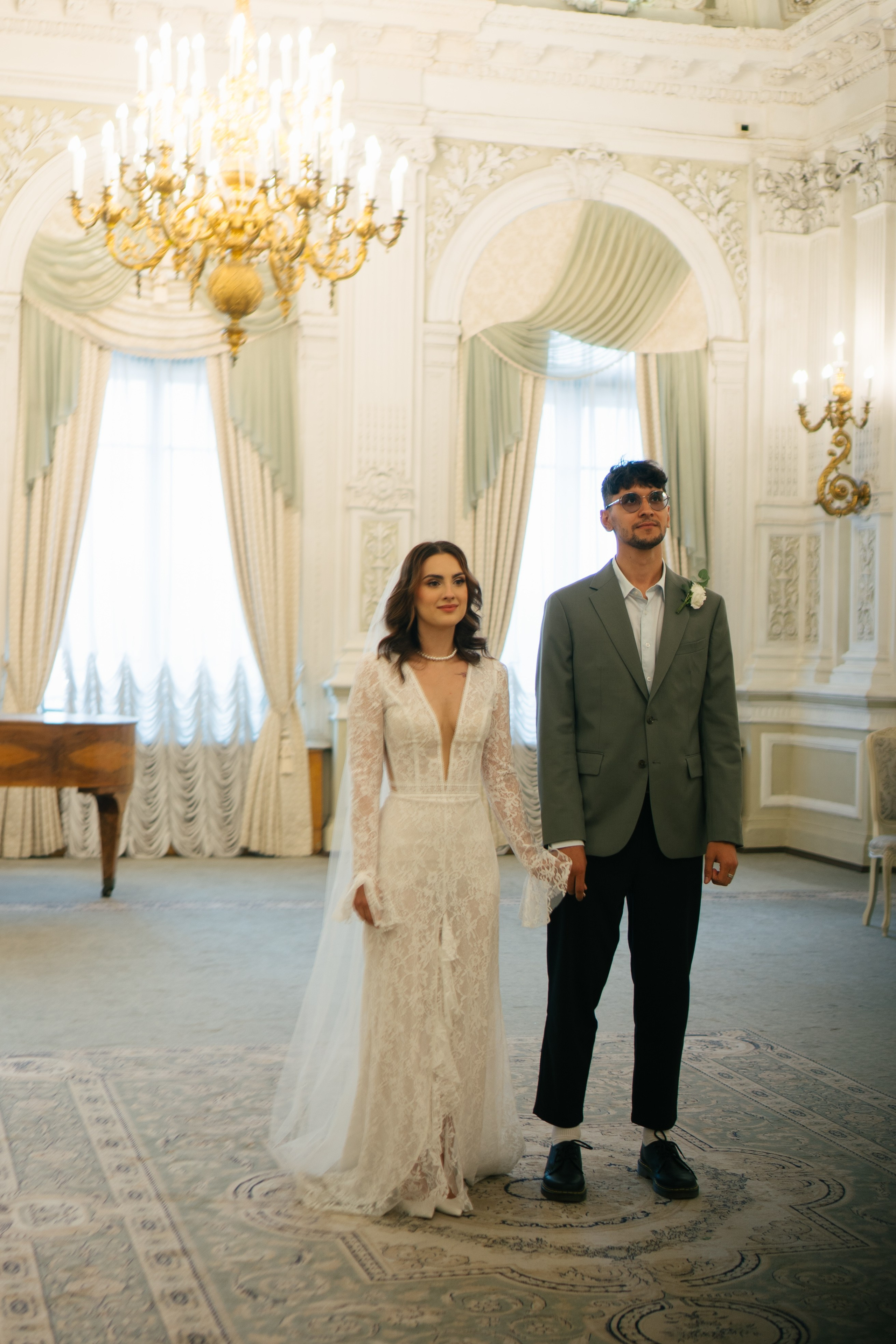 СВАДЕБНАЯ СЬЕМКА В ПЕРВОМ ДВОРЦЕ БРАКОСОЧЕТАНИЯ. Профессиональный фотограф, Санкт-Петербург — Виктория Богомолова