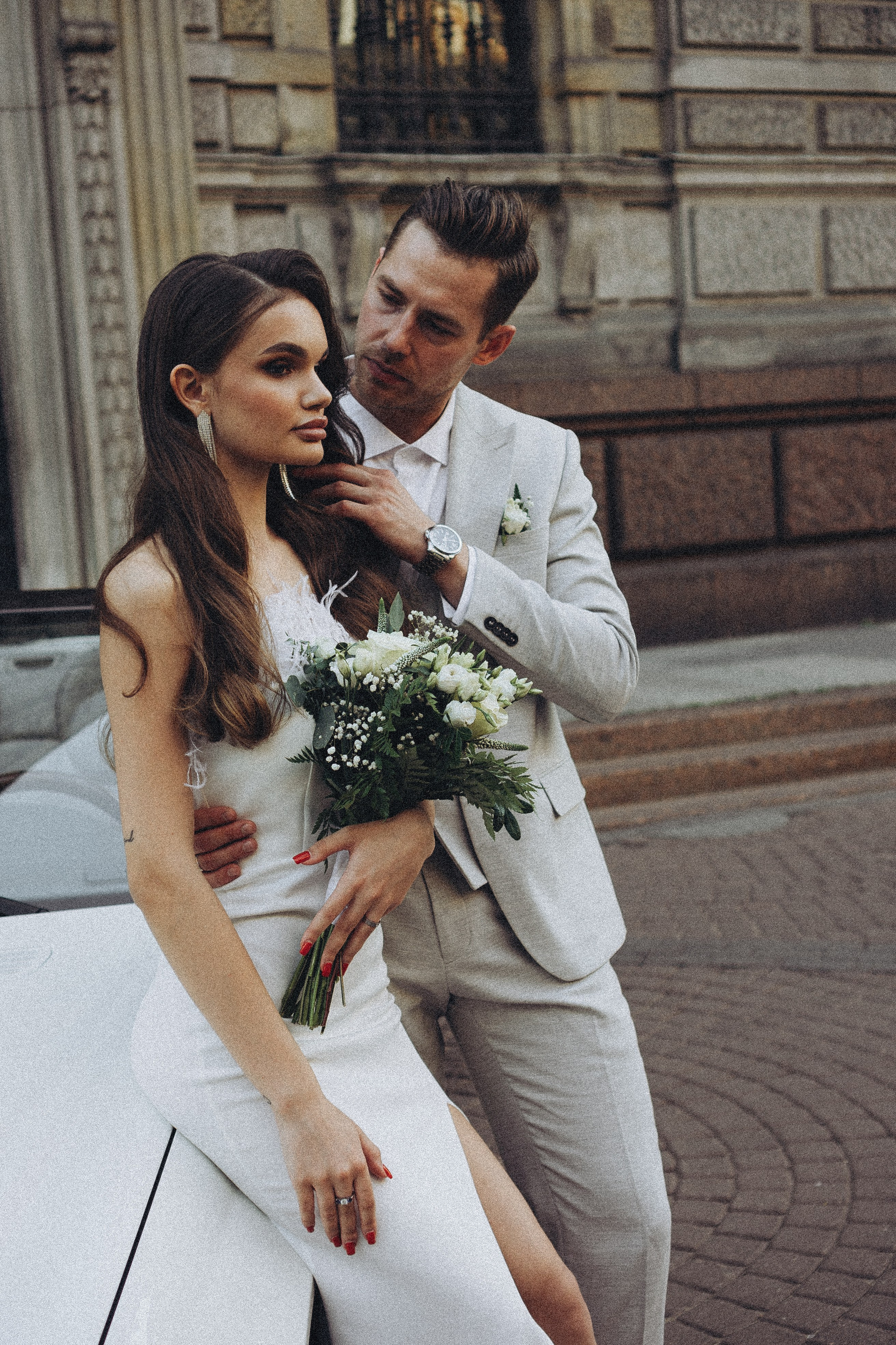 Свадебная сьемка у академии Штиглица. Профессиональный фотограф, Санкт-Петербург — Виктория Богомолова