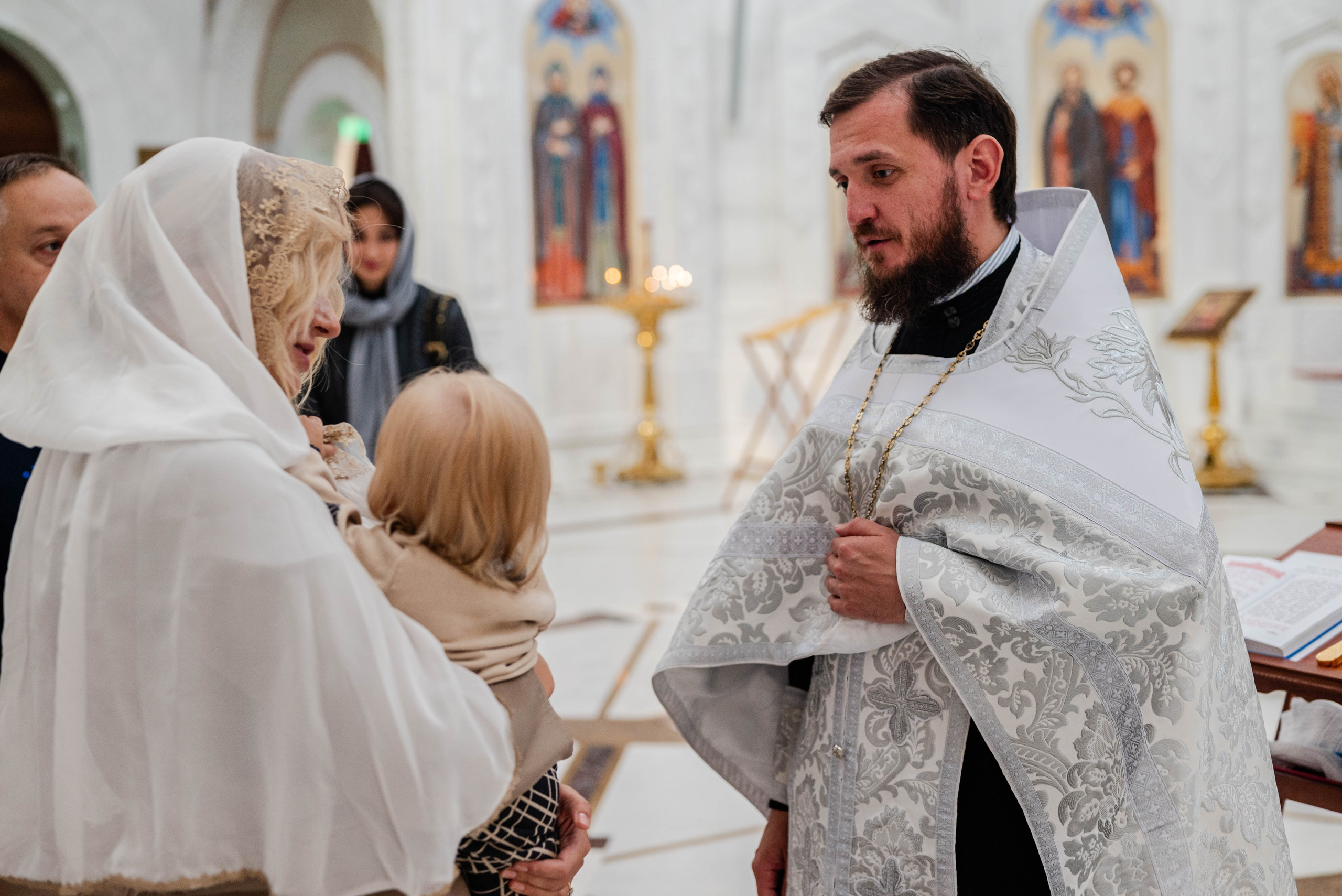 Крещение Олеся. Семейный и детский фотограф Москва