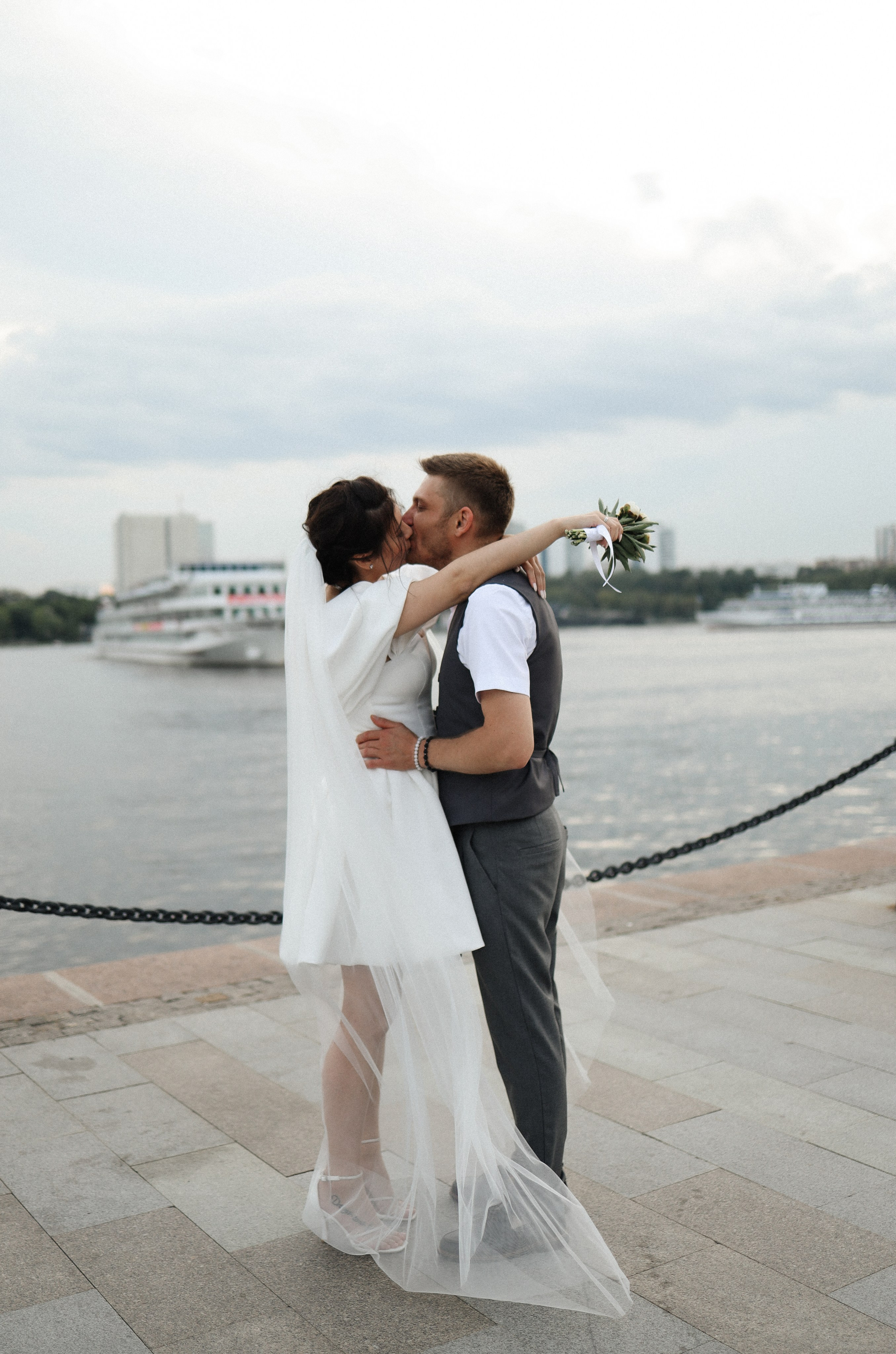 А. + С. Северный Речной вокзал, роспись и прогулка. Семейный и lovestory фотограф в Москве Светлана Коняхина