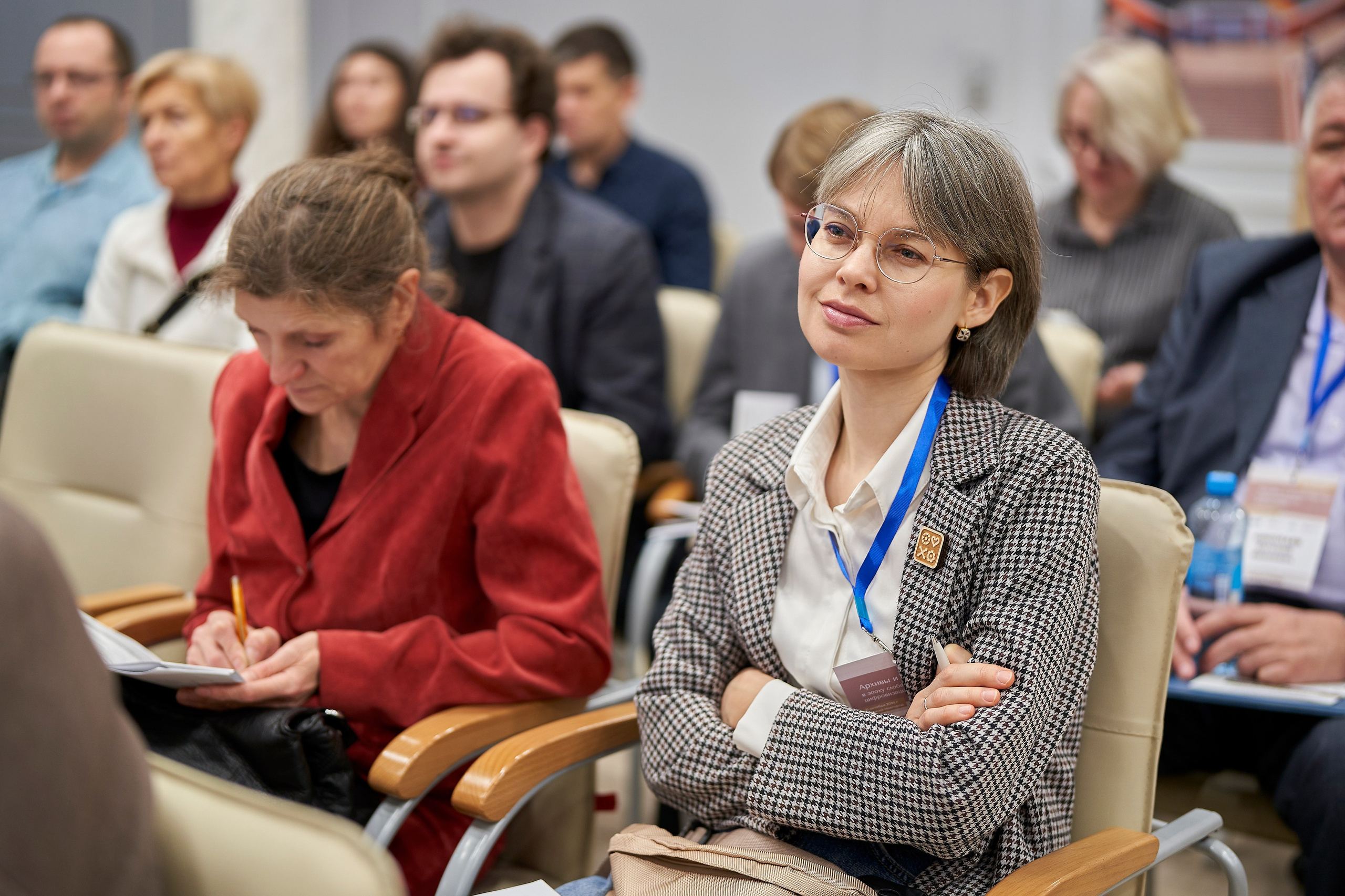 Межрегиональная конференция «Архивы и волонтерство в эпоху глобальной цифровизации». Репортажный фотограф Вилянов Евгений. Нижний Новгород