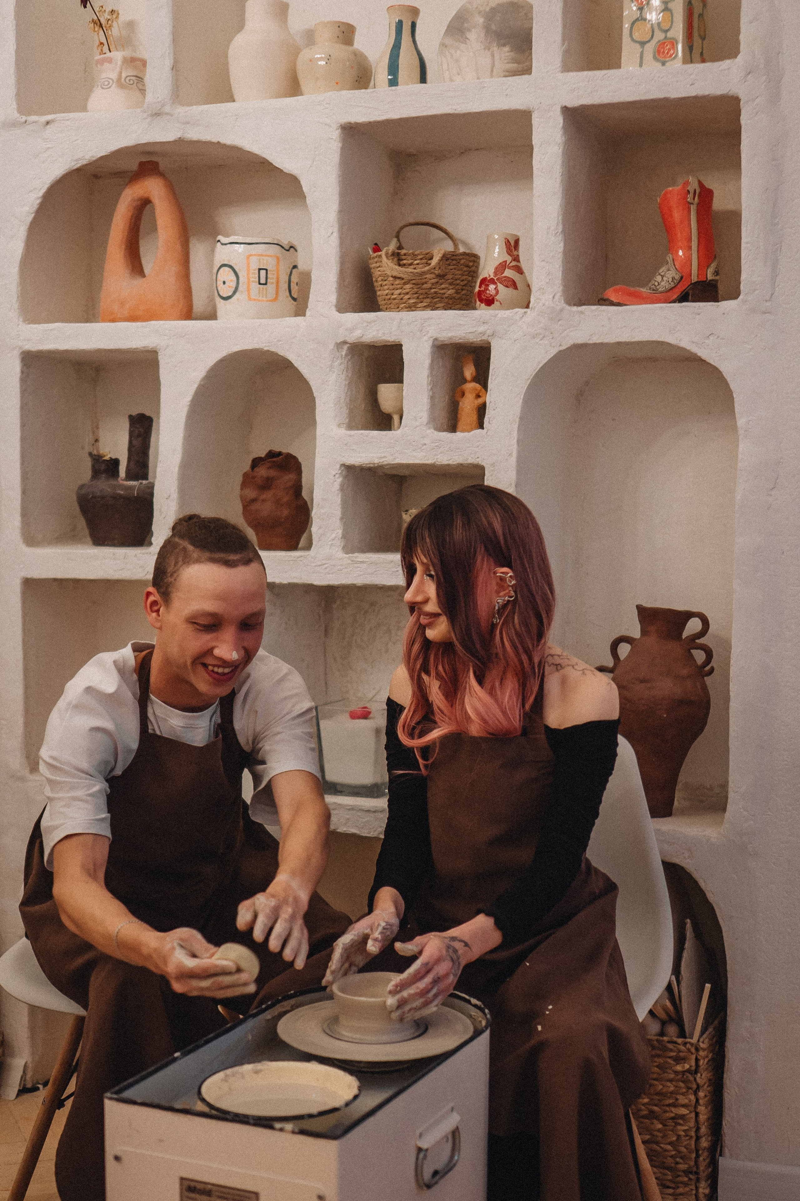 СВИДАНИЕ В ГОНЧАРНОЙ МАСТЕРСКОЙ. Профессиональный фотограф, Санкт-Петербург — Виктория Богомолова