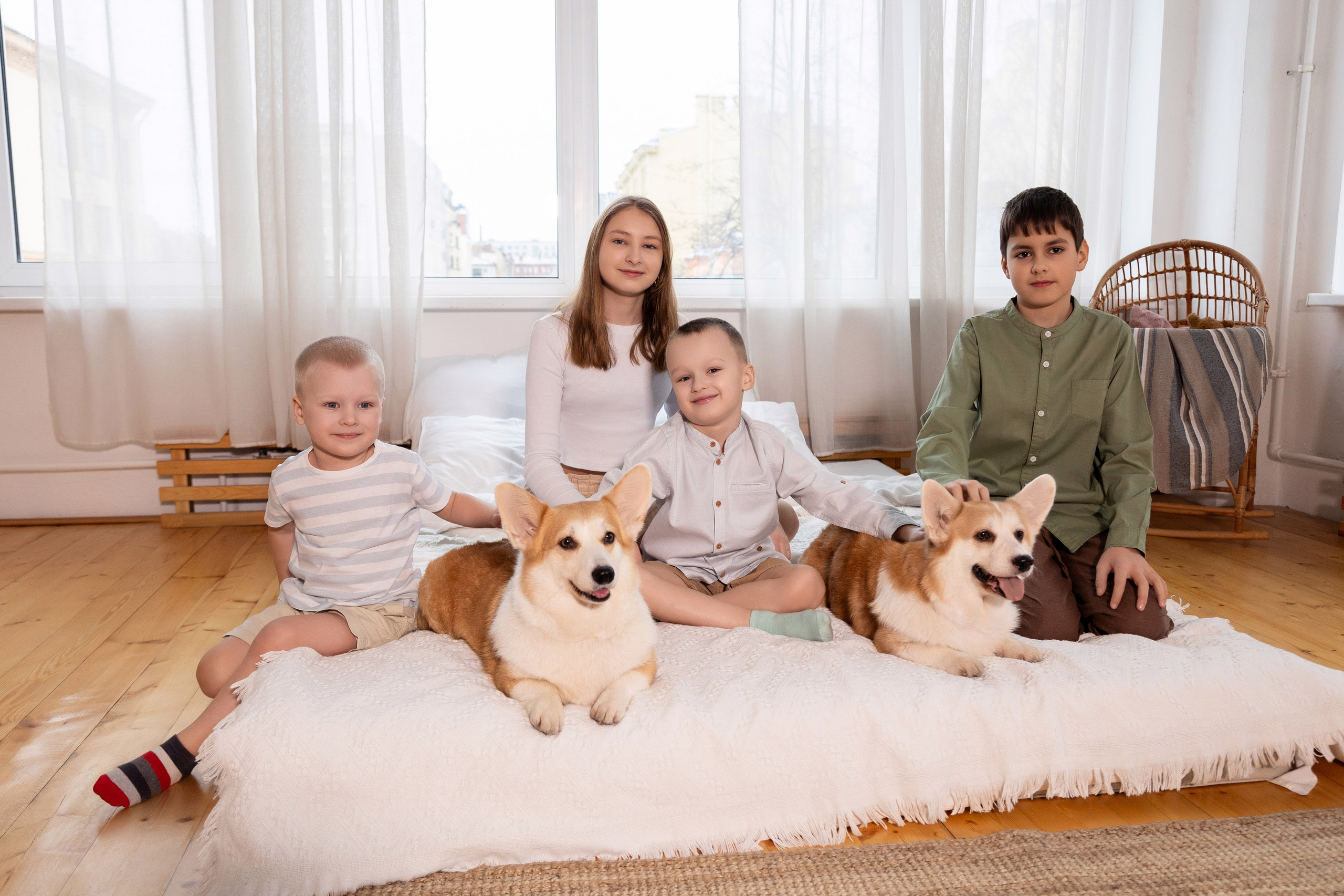 Фотосессия с корги. Семейный и свадебный фотограф в Санкт-Петербурге Татьяна Швыкова