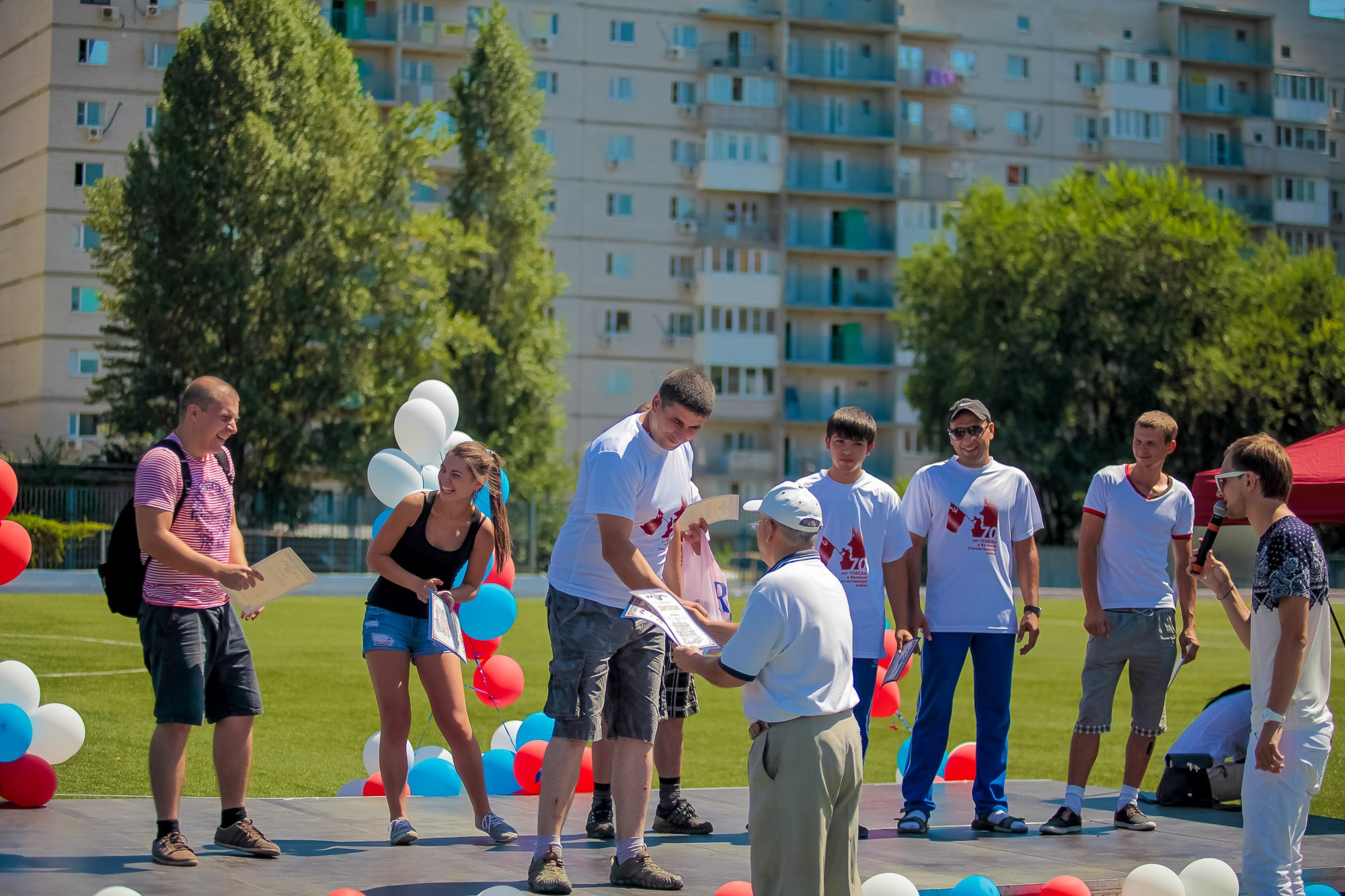 День Физкульт. Максим Матвийченко и Виктория Басова профессионалы своего дела