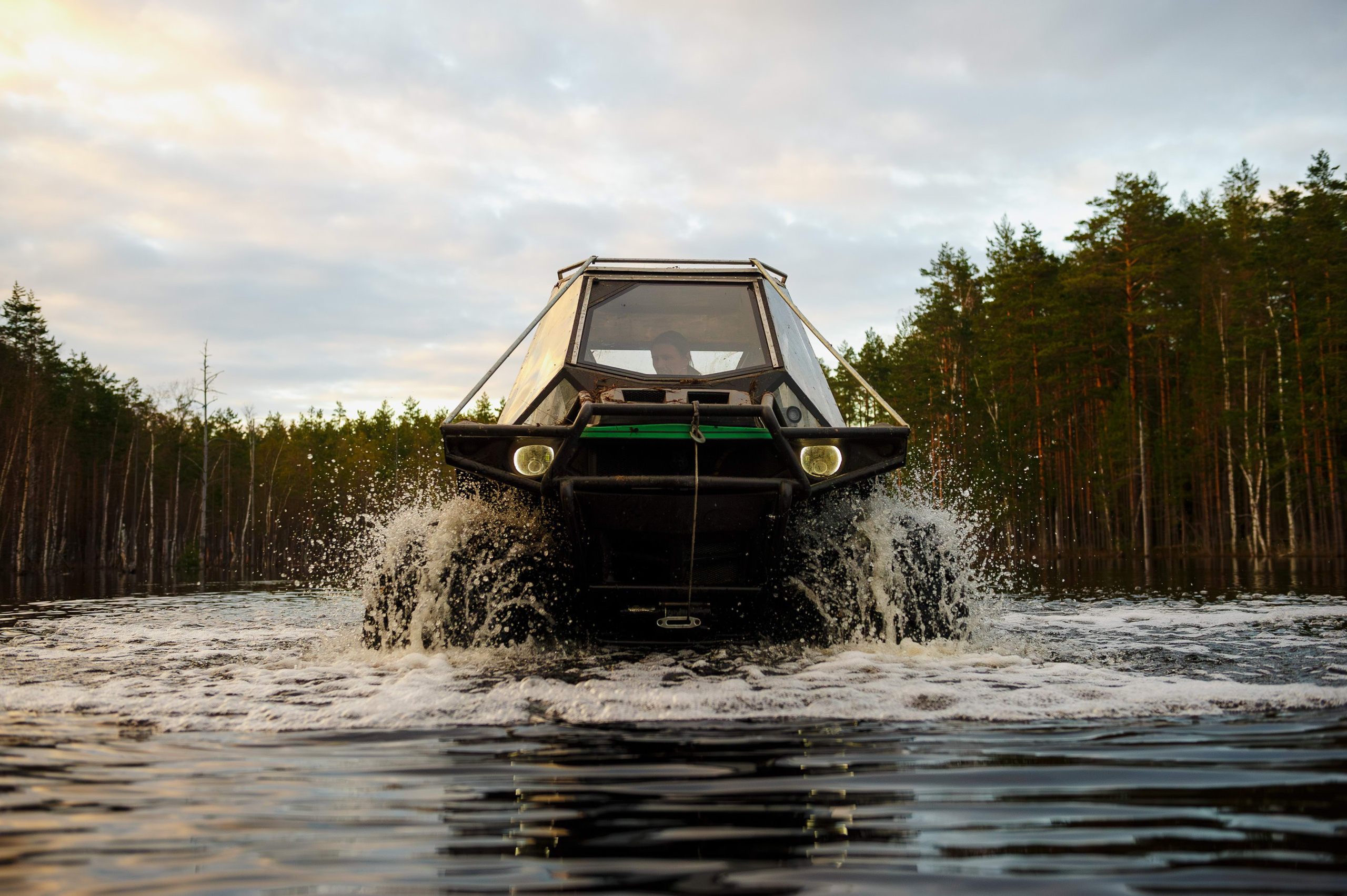Ленинград-трофи 2024 — Вездеход Секач промо. Фотограф Алексей Алексеев