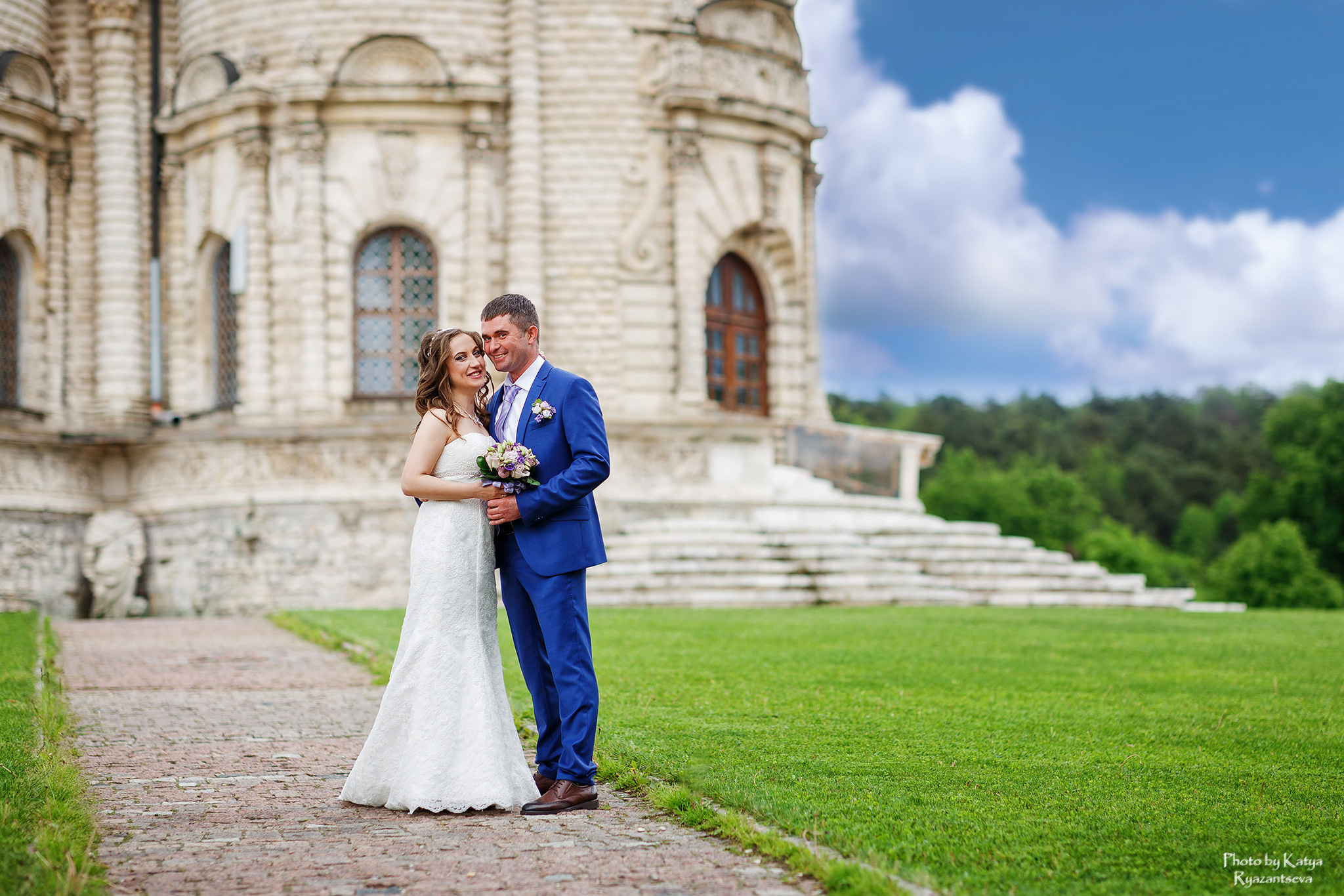свадебная фотосессия в усадьбе Дубровицы