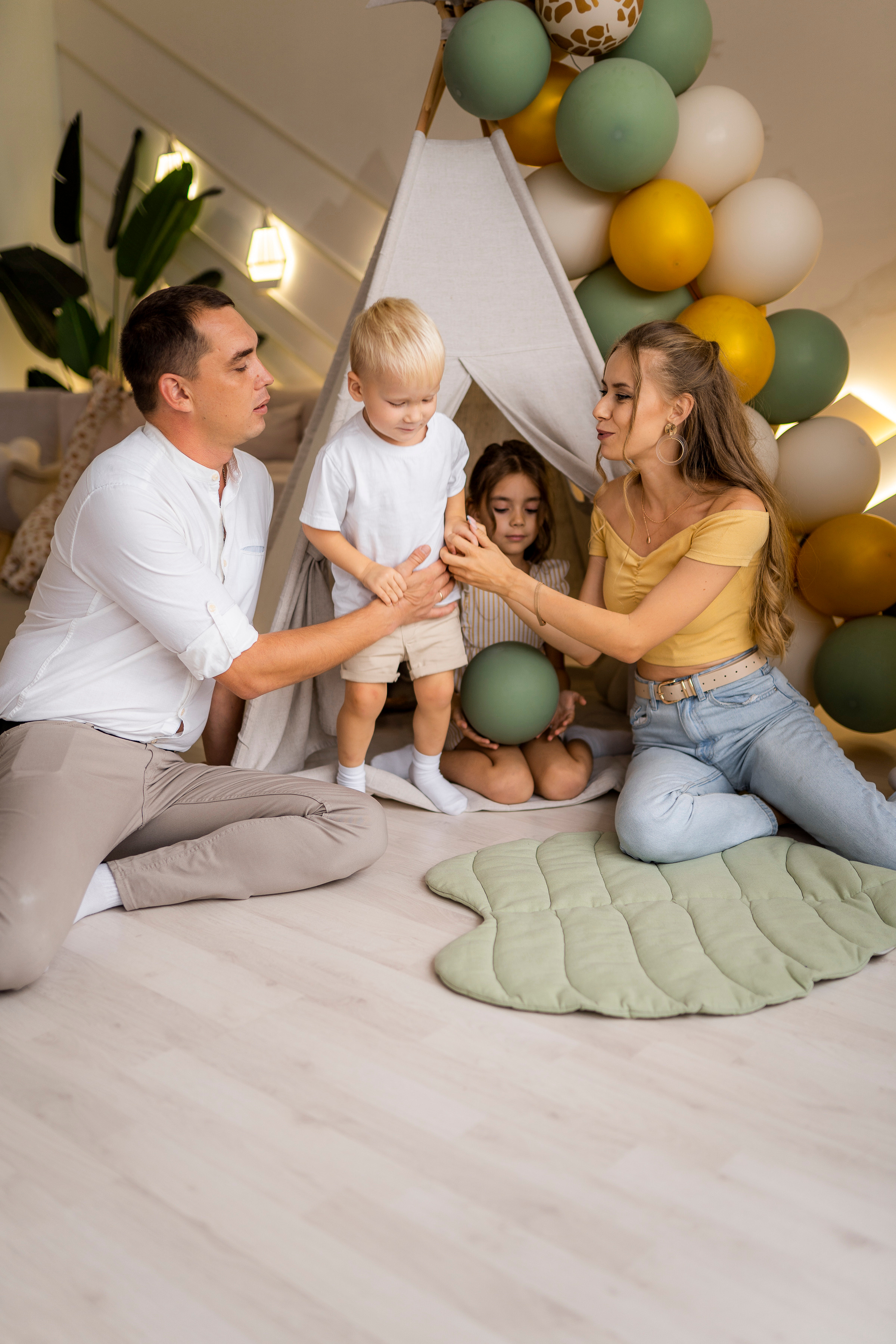 Семья Жаринковых. Фотограф в Самаре Муртазина Дарья