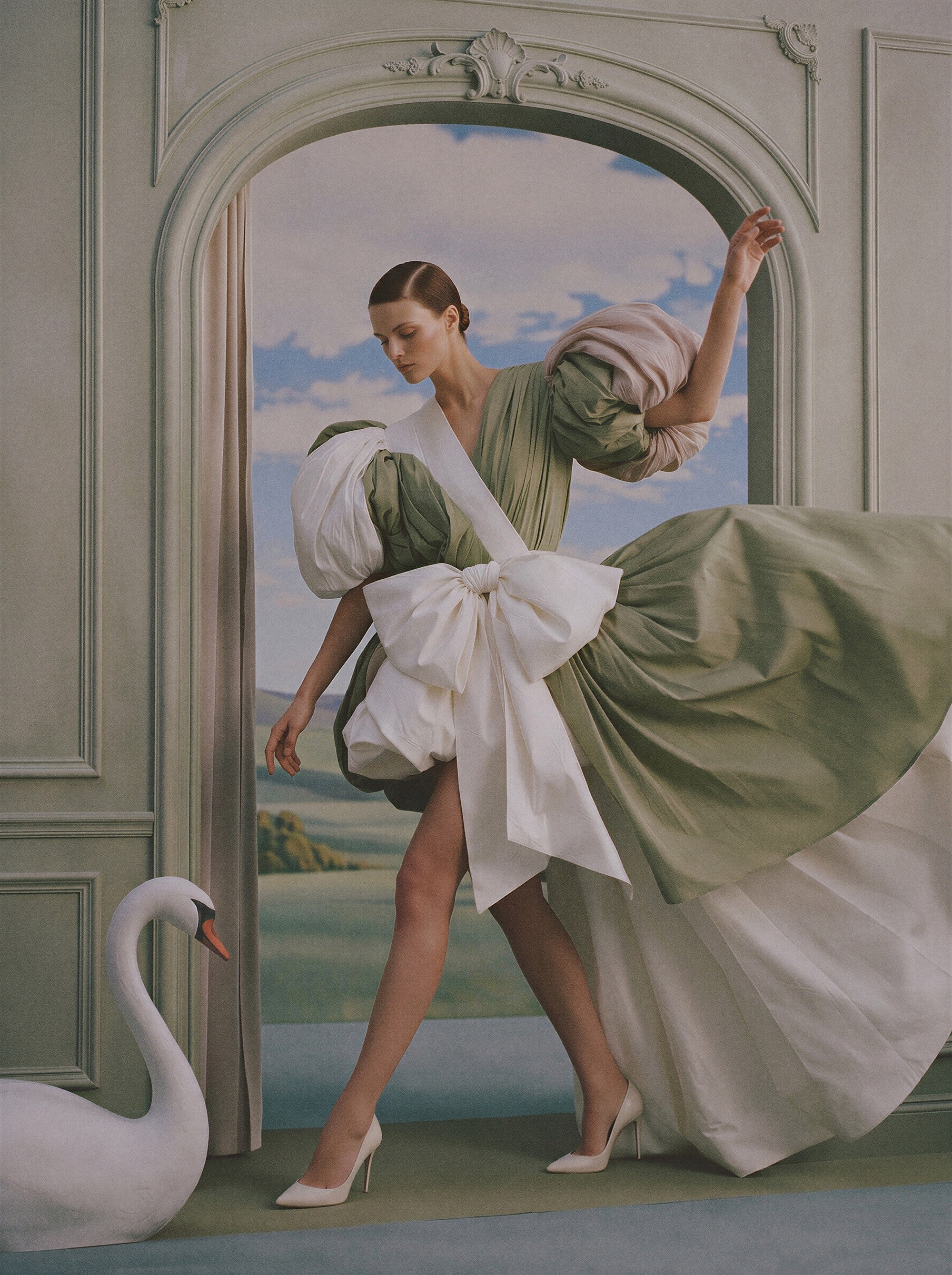 The Swan. Kate Blokhina Retoucher