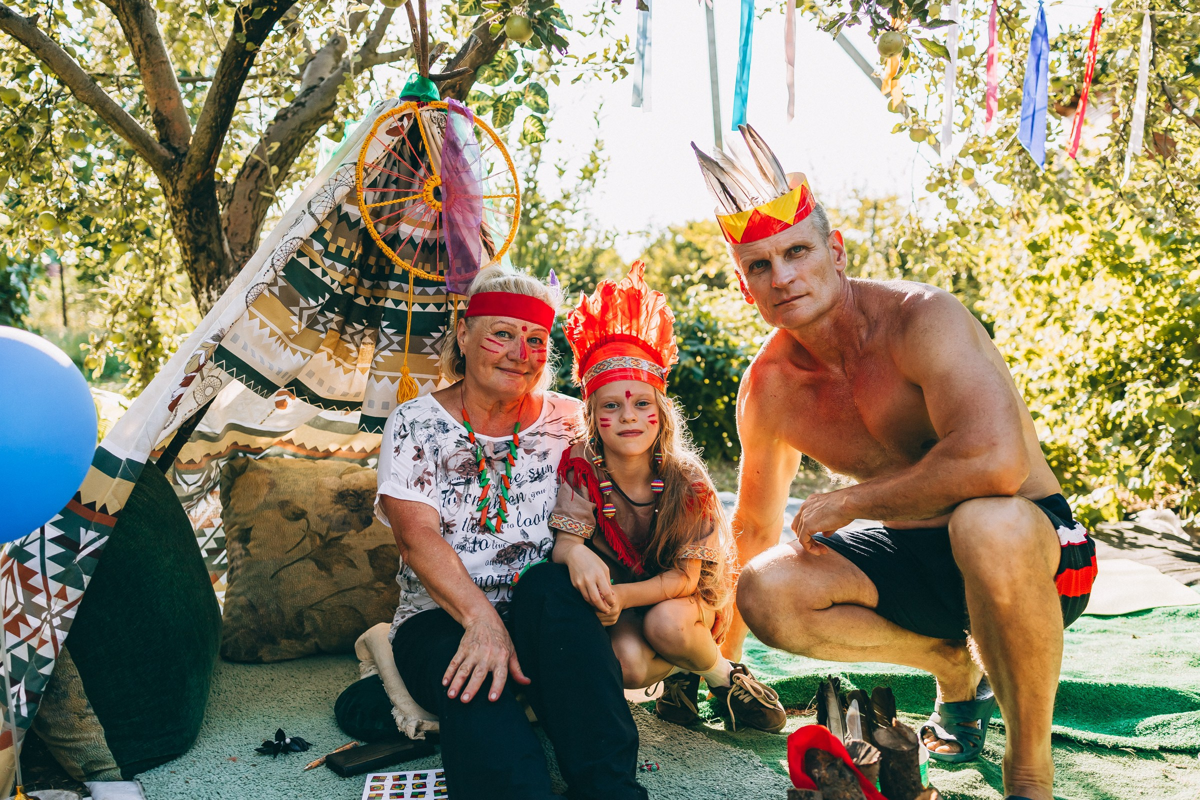 «Индейцы». Семейный фотограф в Волгодонске Краченцева Анна