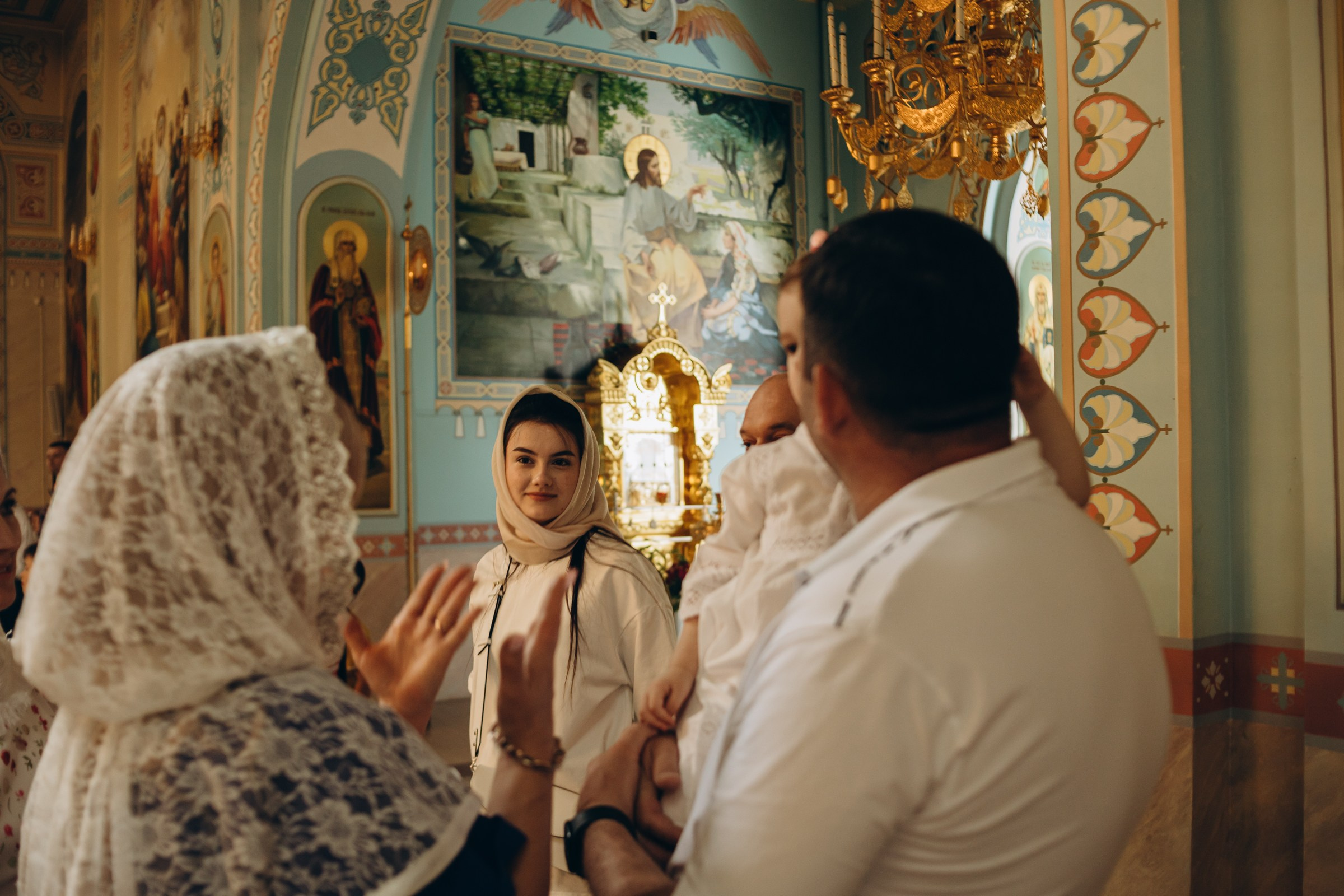 Крещение Таисии. Семейный фотограф в Волгодонске Краченцева Анна