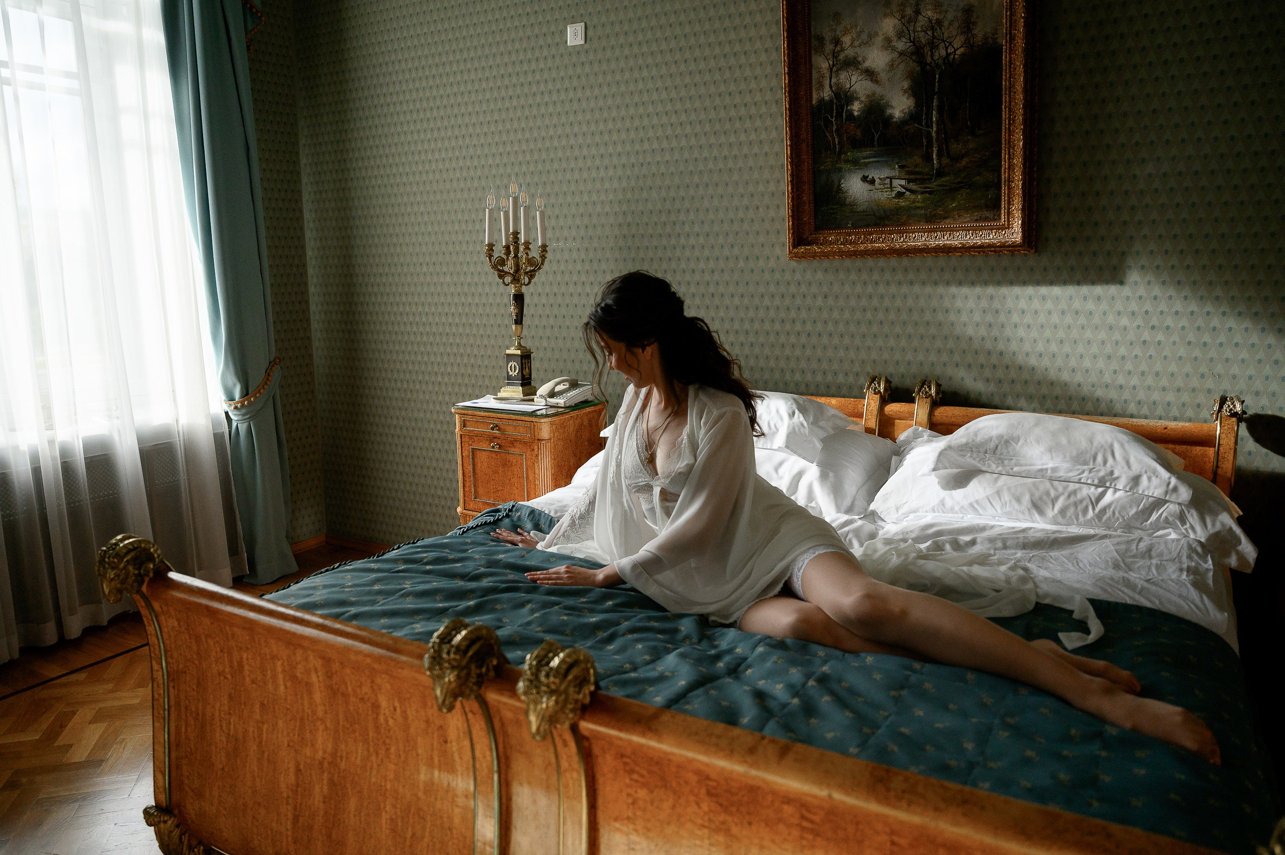 Утро невесты в отеле Националь, Москва. Semerlina.ru