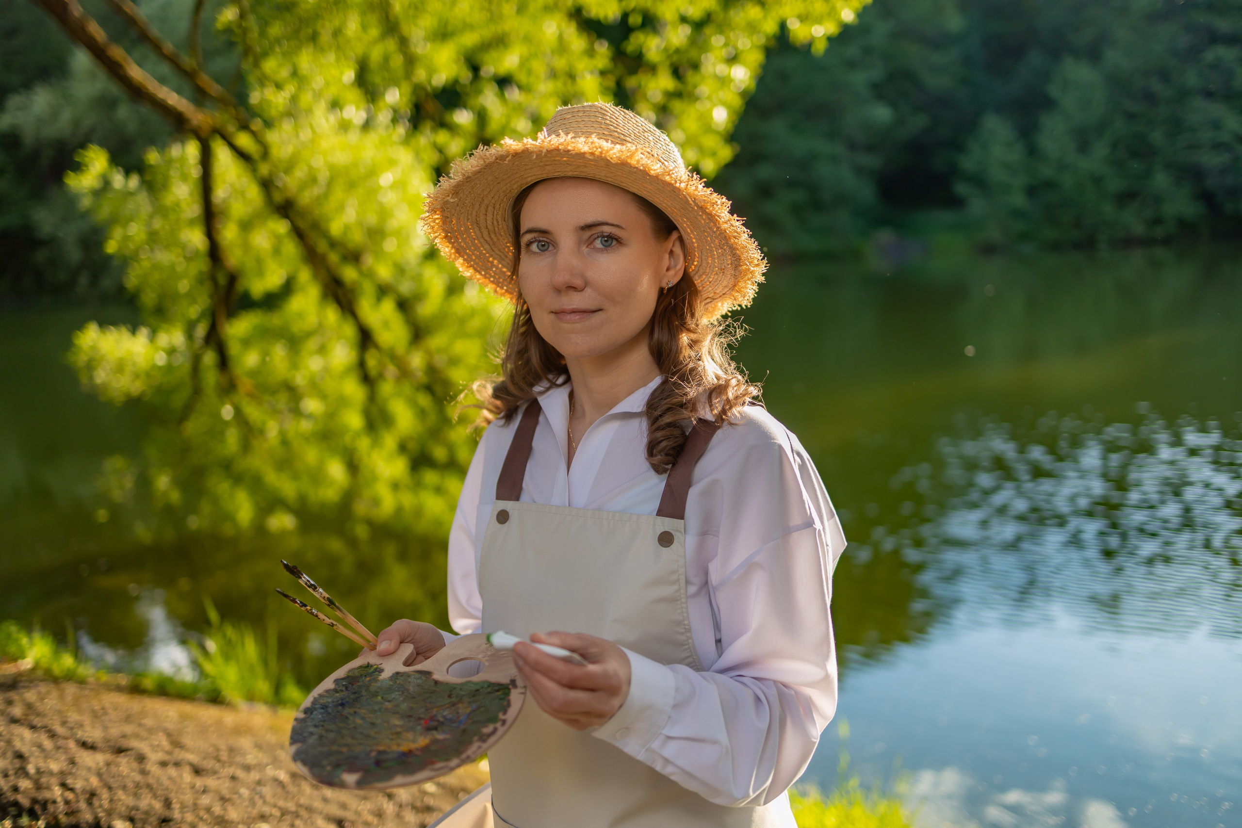 Фотосессия в стиле «Художница». Репортажный, семейный и студийный фотограф в Москве Демин Алексей