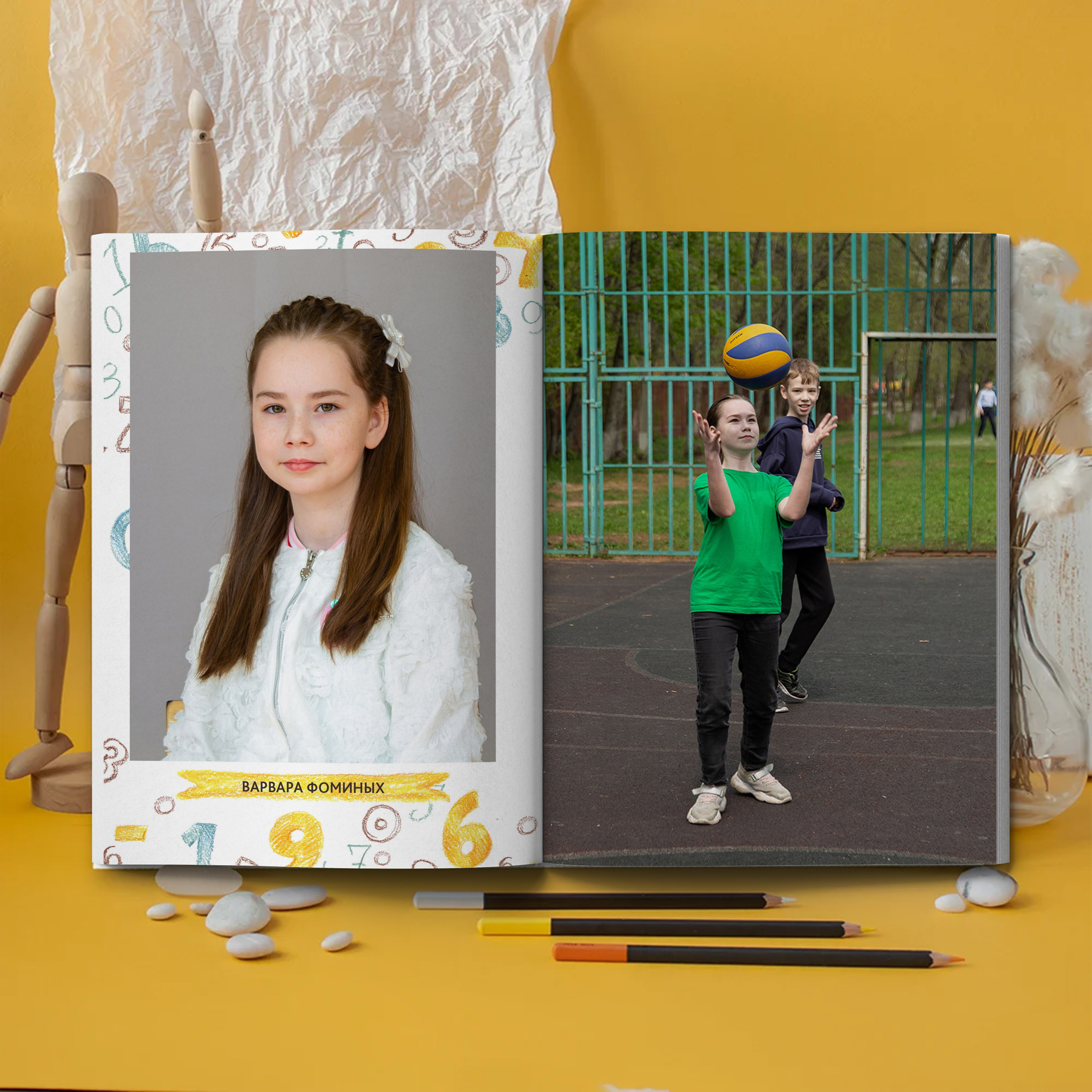 Цифры. Выпускной альбом в Реутово для школ и детских садов