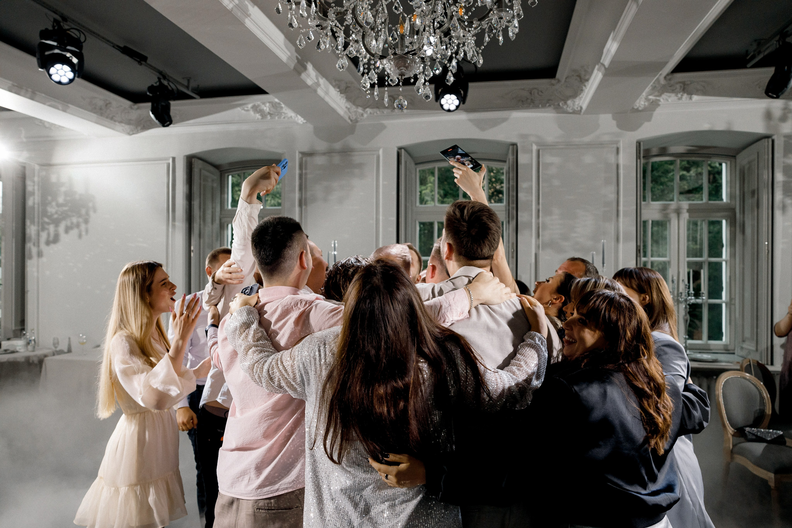 Свадебный ужин в Ресторане Michel на Красной Пресне. Свадебный фотограф в Москве и Санкт-Петербурге Денис Ходюков