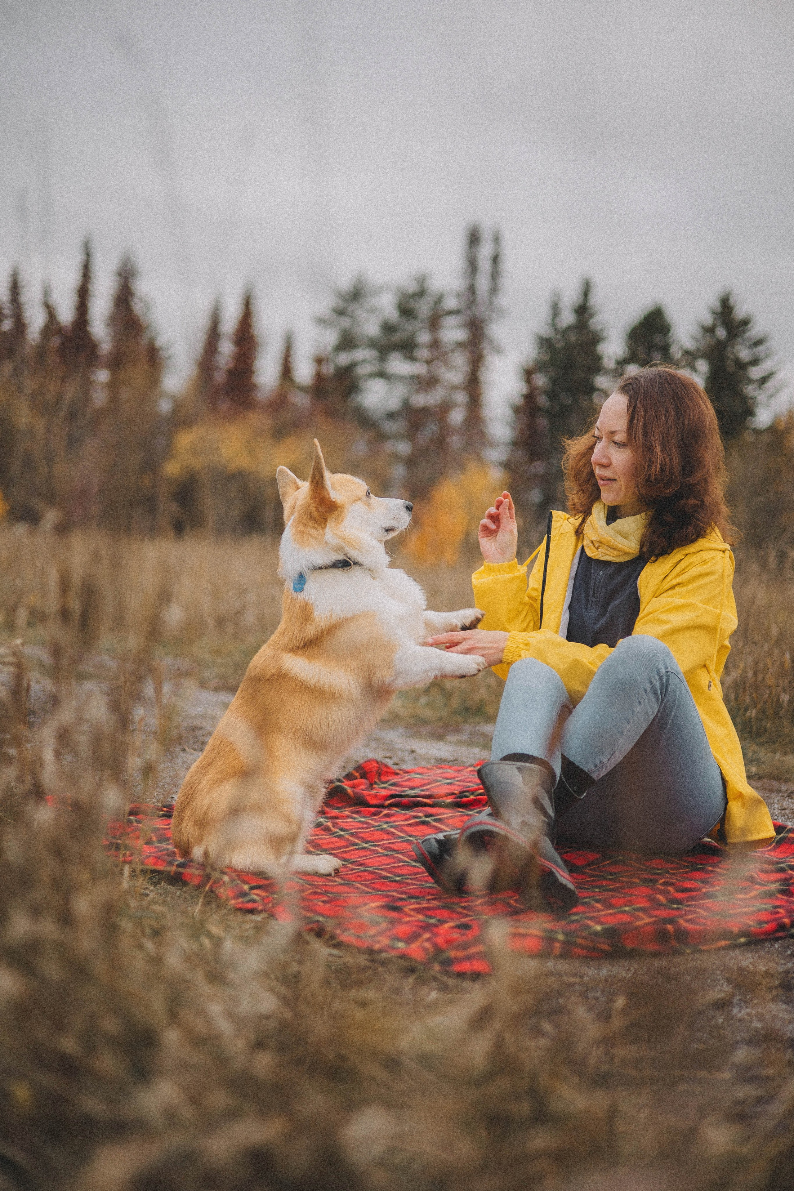 Юля и барри. Фотограф-анималист Богданова Полина