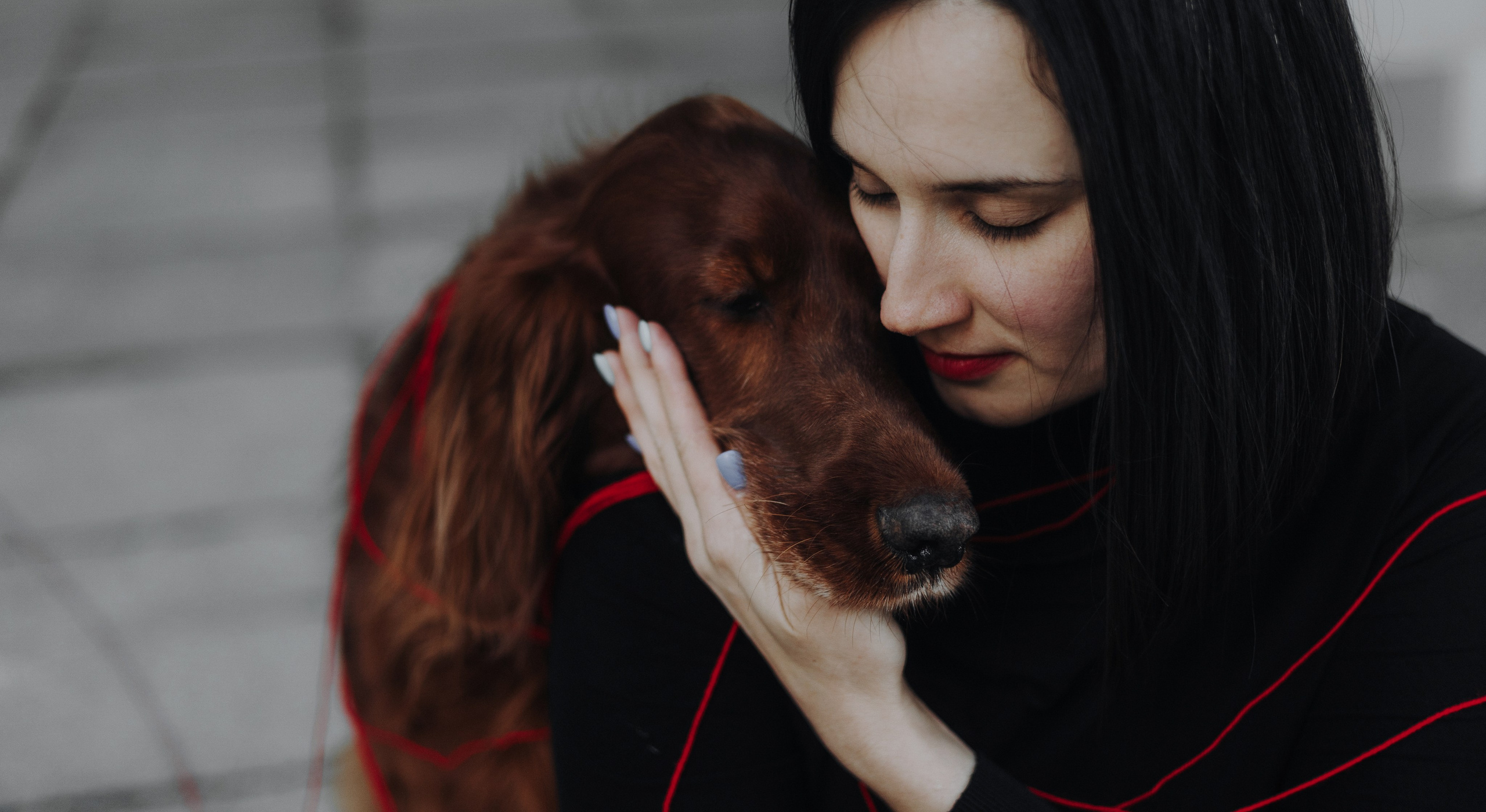 Маша и Лика. Фотограф-анималист Богданова Полина