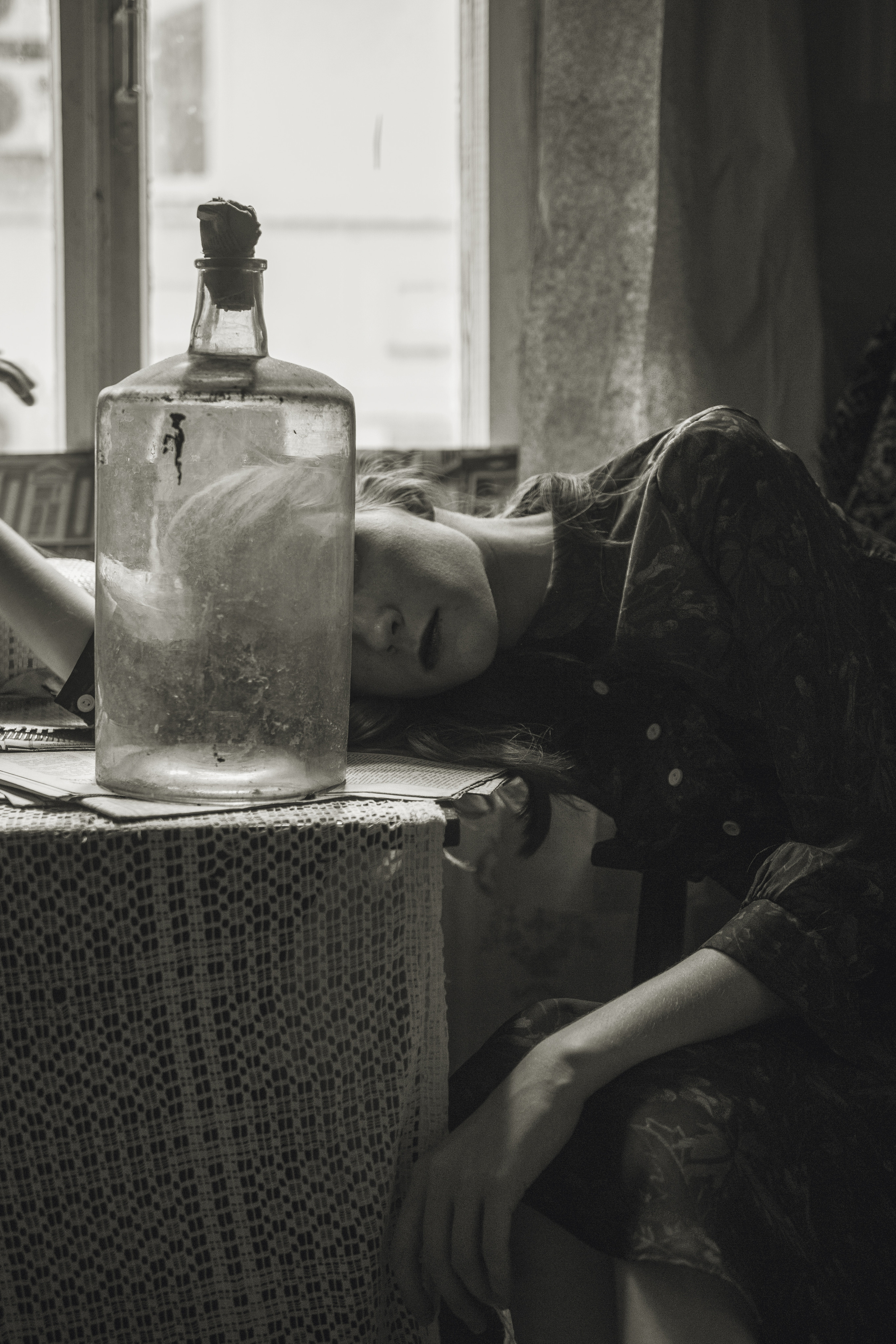 Old house. Art photographer Romanda Che