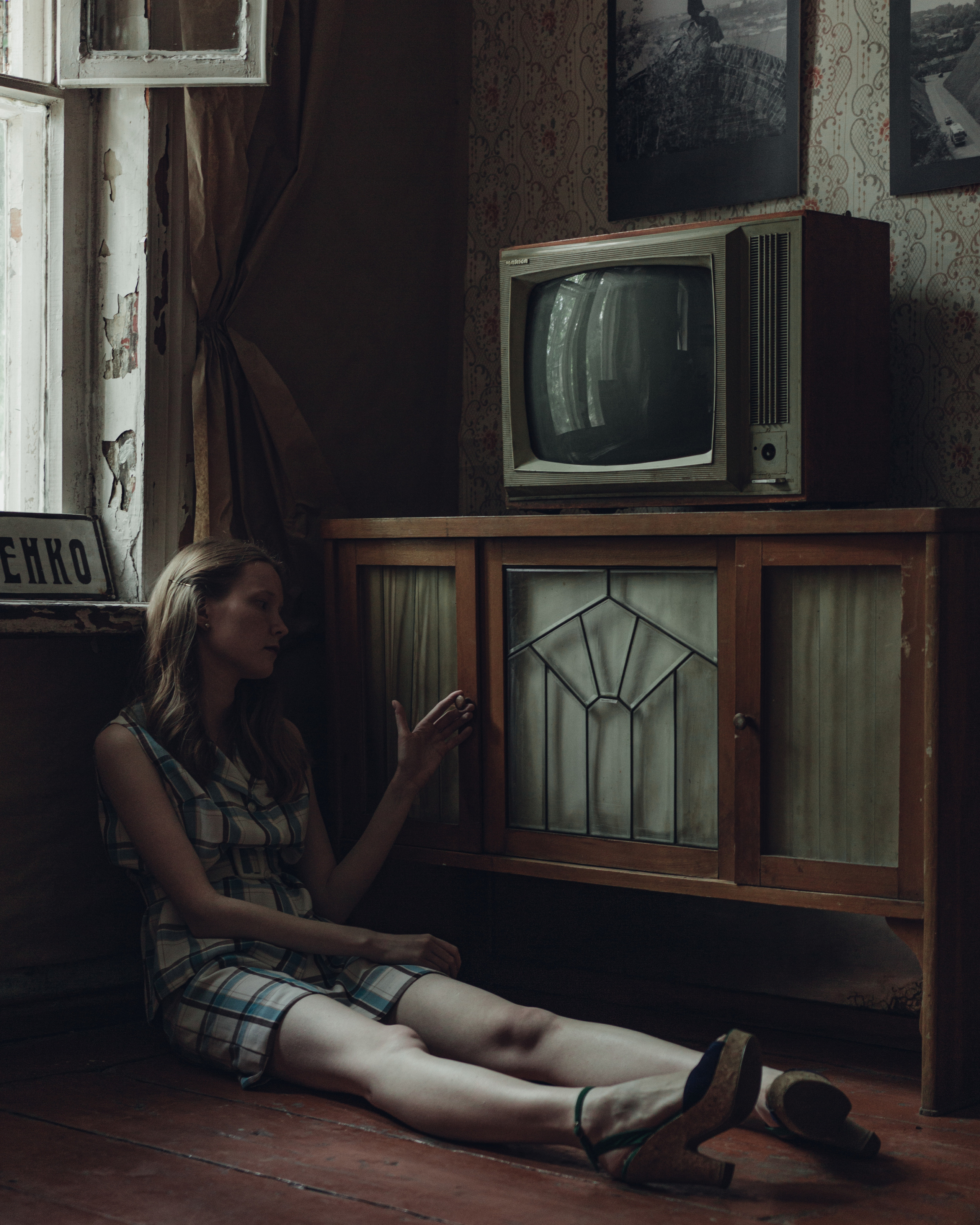 Old house. Art photographer Romanda Che