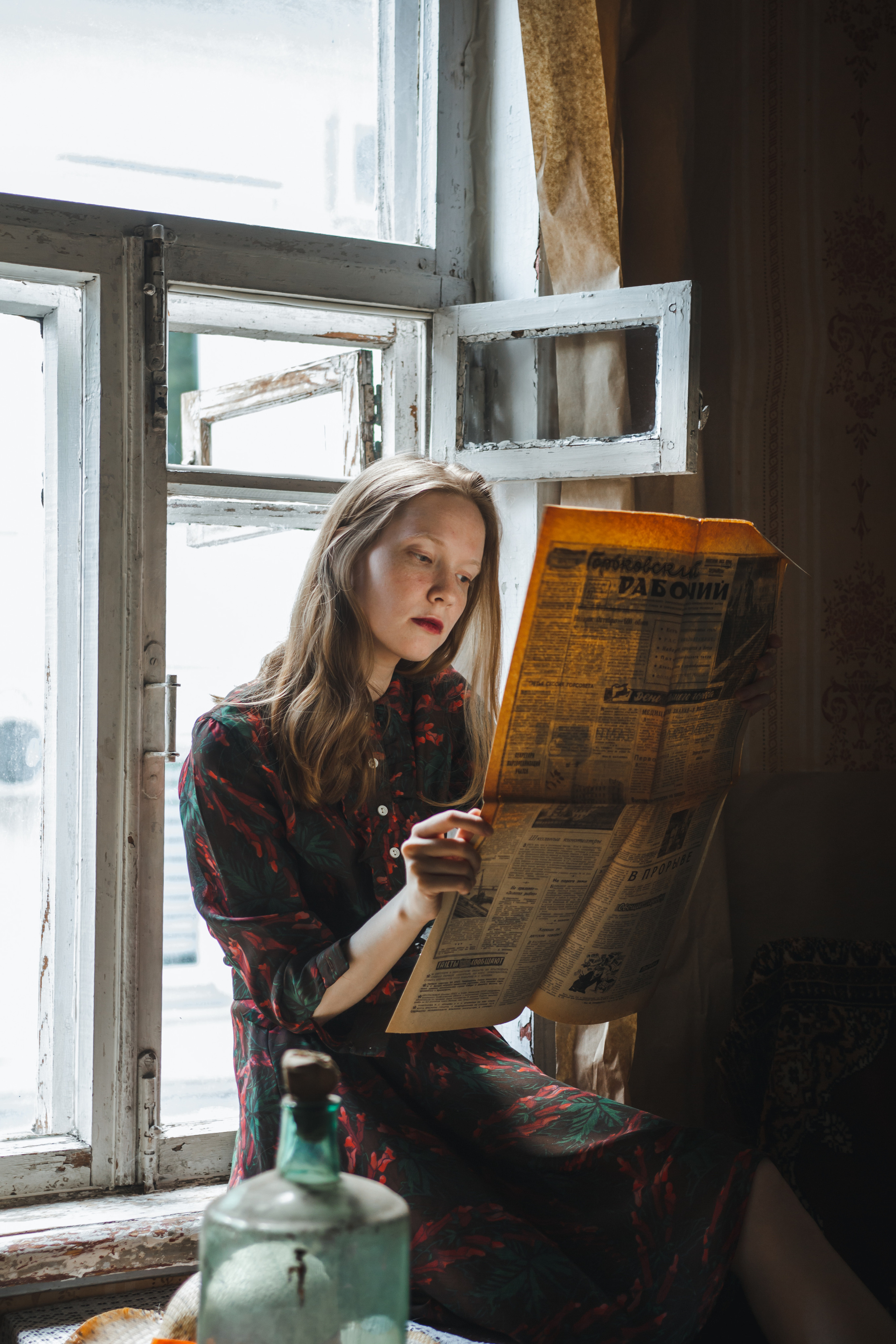 Old house. Art photographer Romanda Che