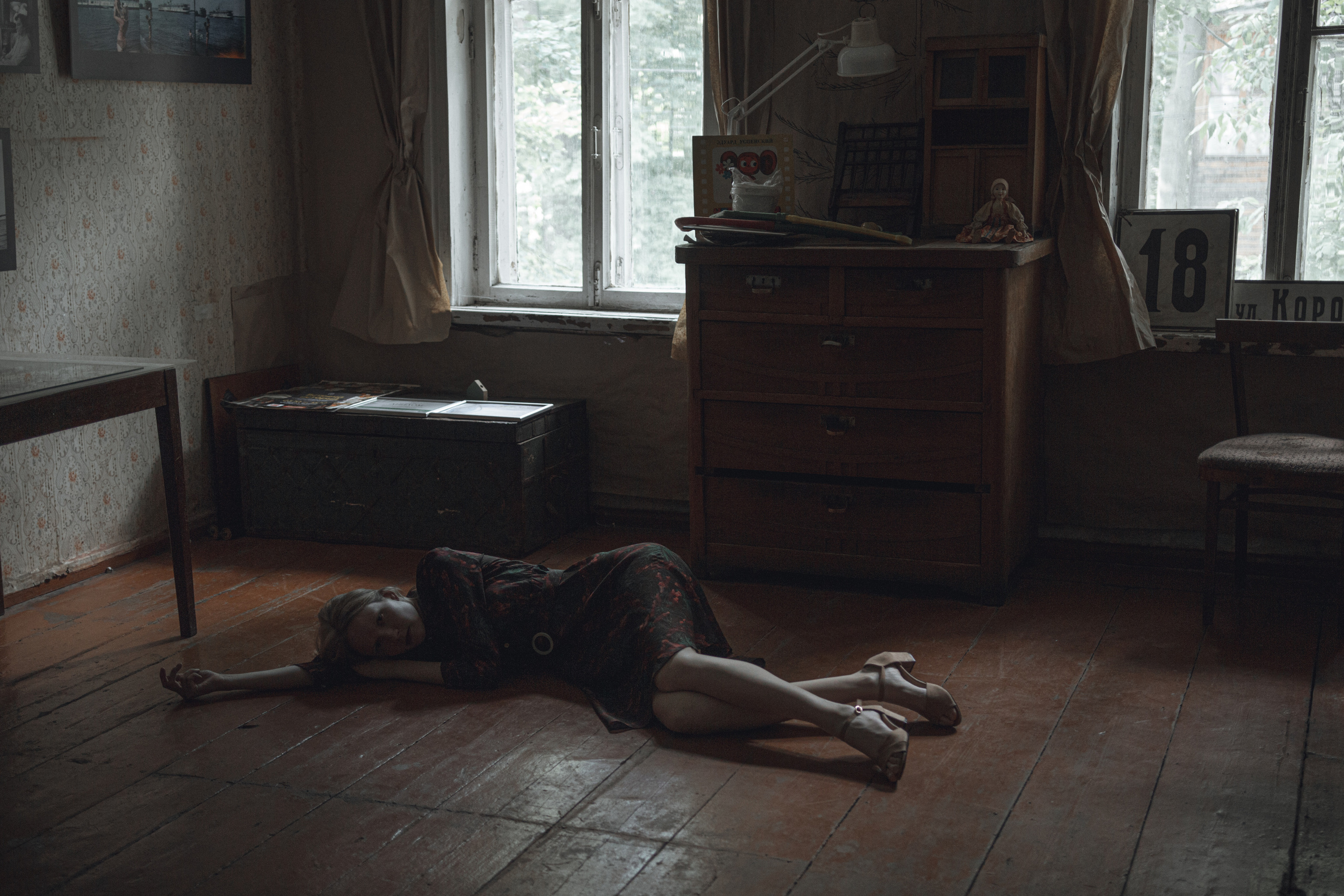 Old house. Art photographer Romanda Che