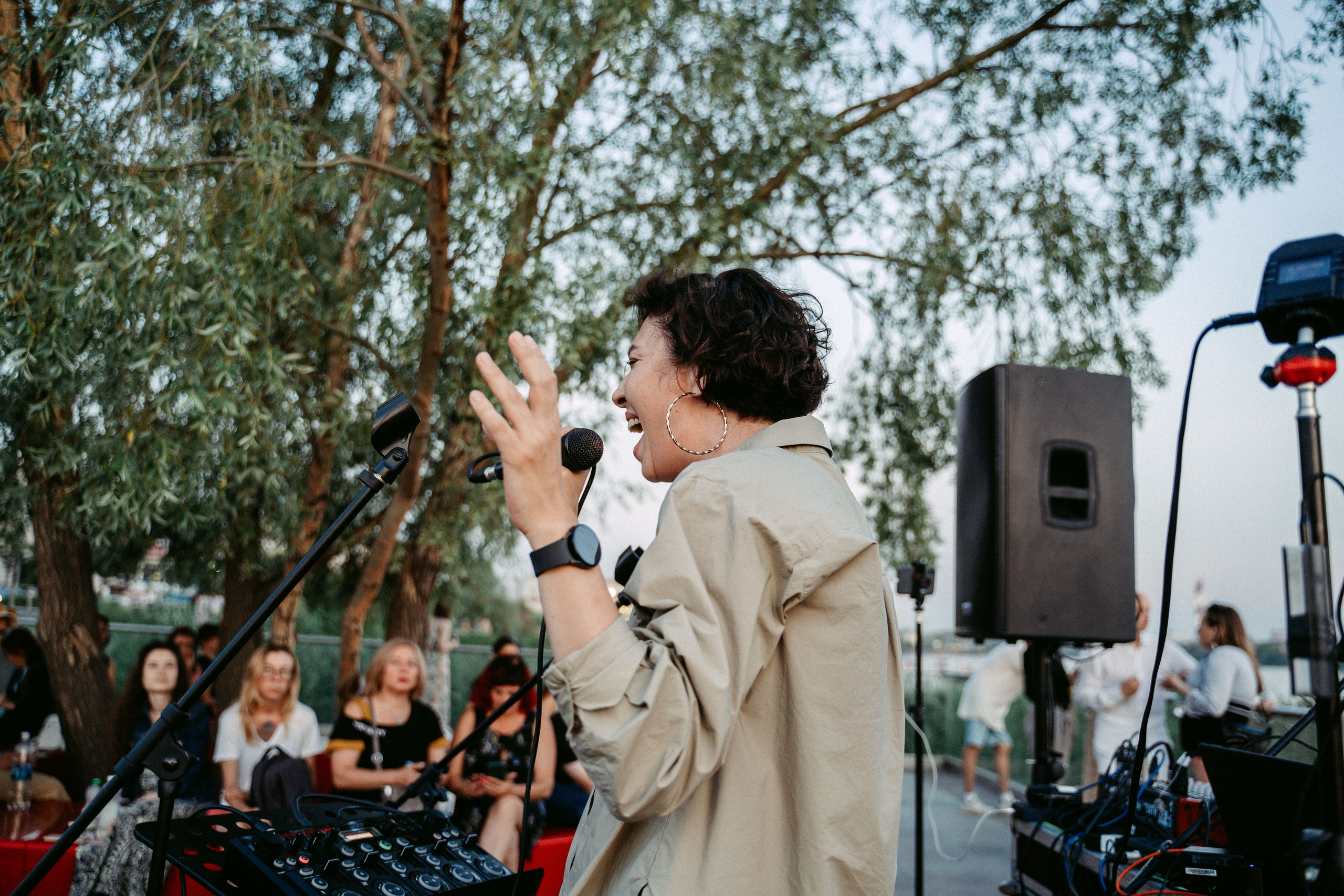 Вечер электронной музыки на Озере Кабан / 2023. Саша Копылов, фотограф в Казани